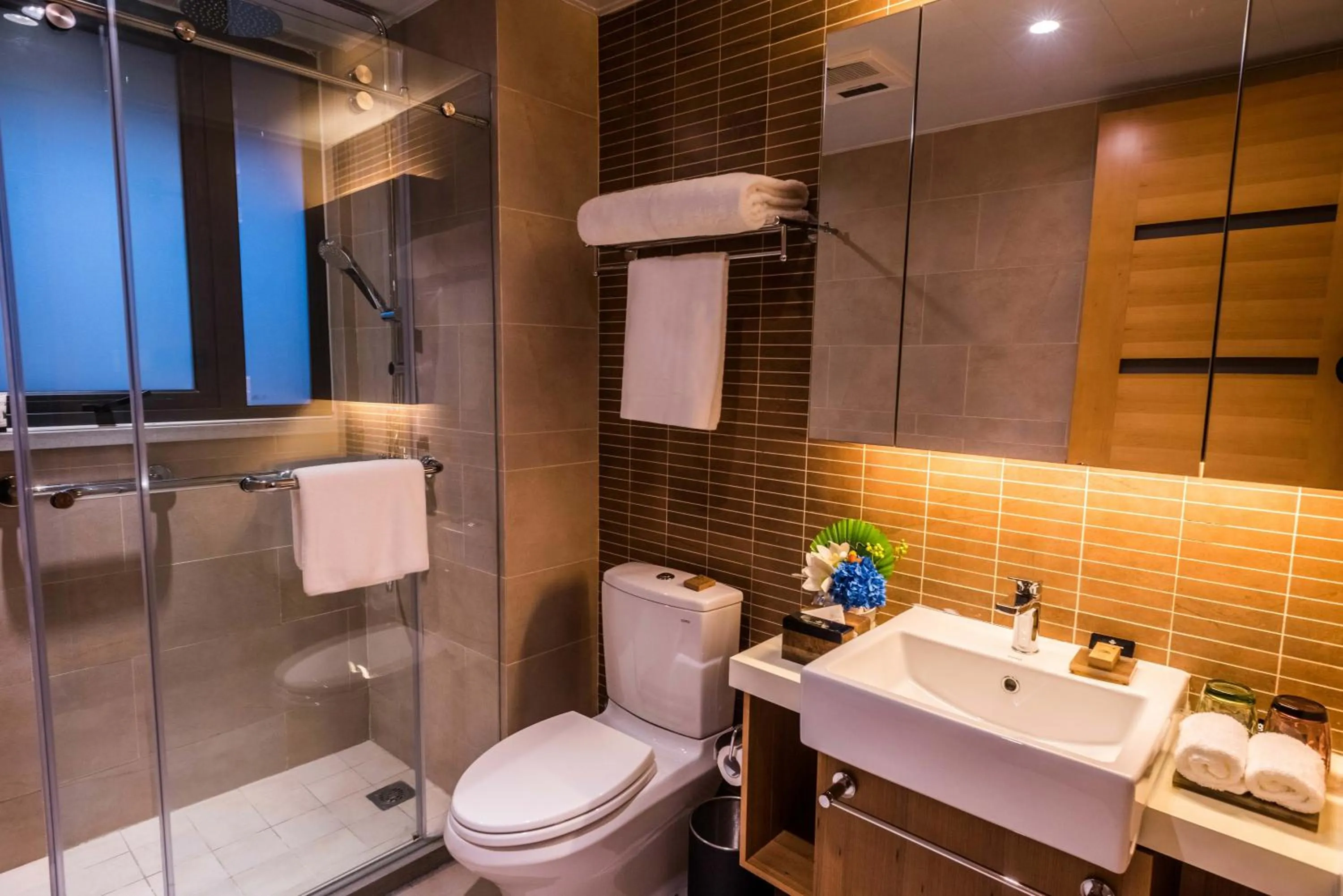 Shower in Green Court Place Jingqiao Middle Ring Shanghai