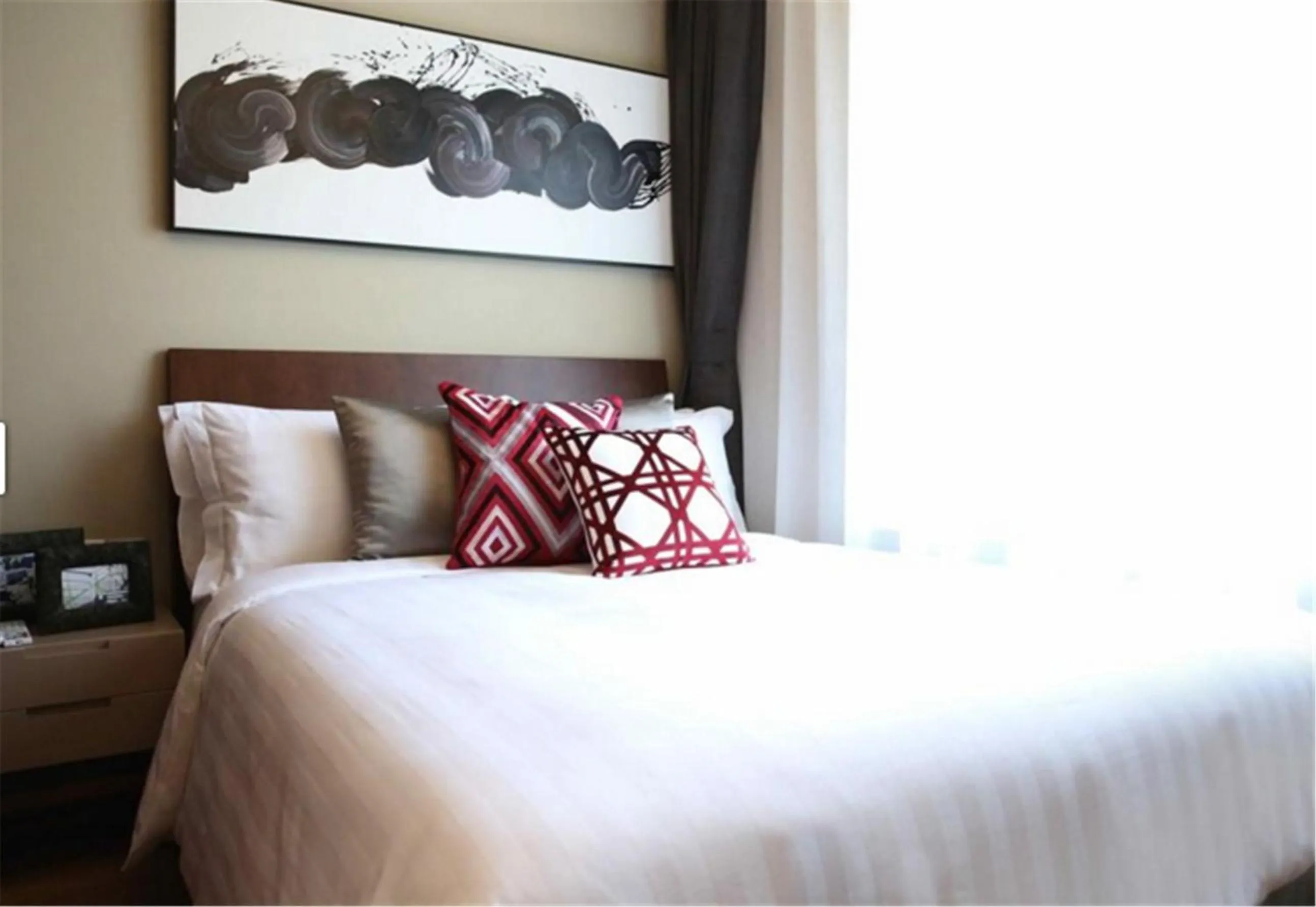 Bed in Green Court Place Jingqiao Middle Ring Shanghai