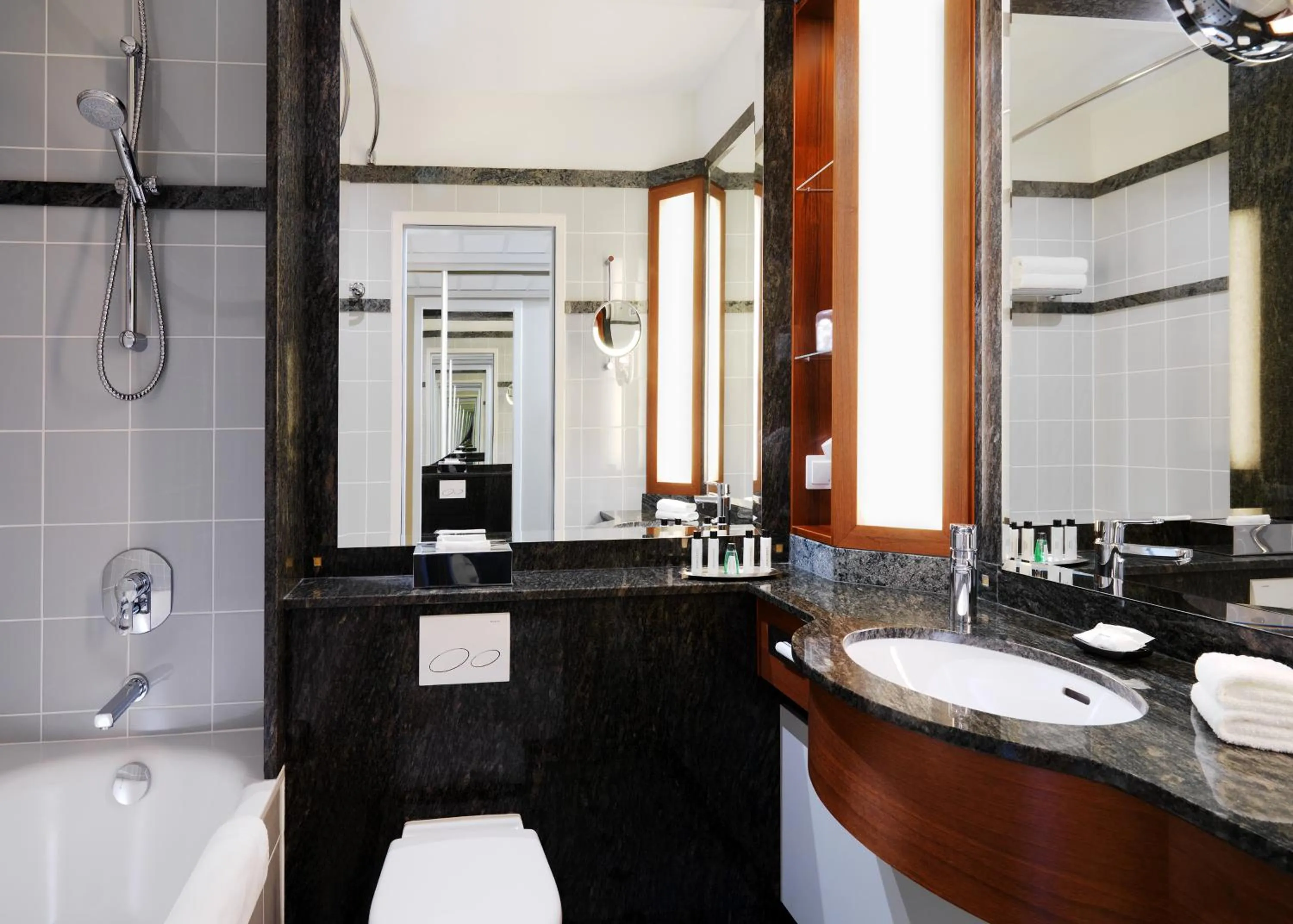 Bathroom in Warsaw Presidential Hotel