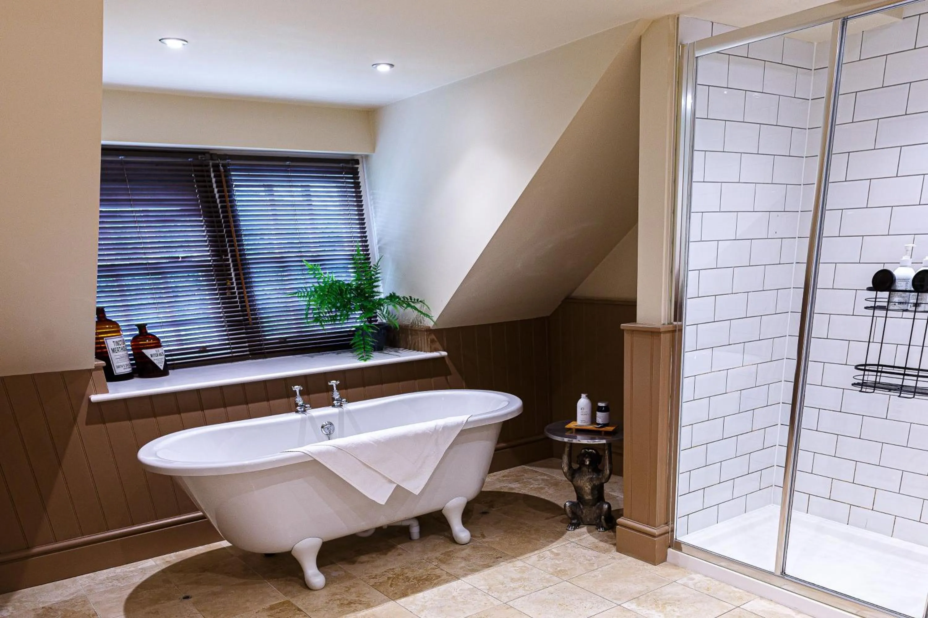 Shower in Plough Inn