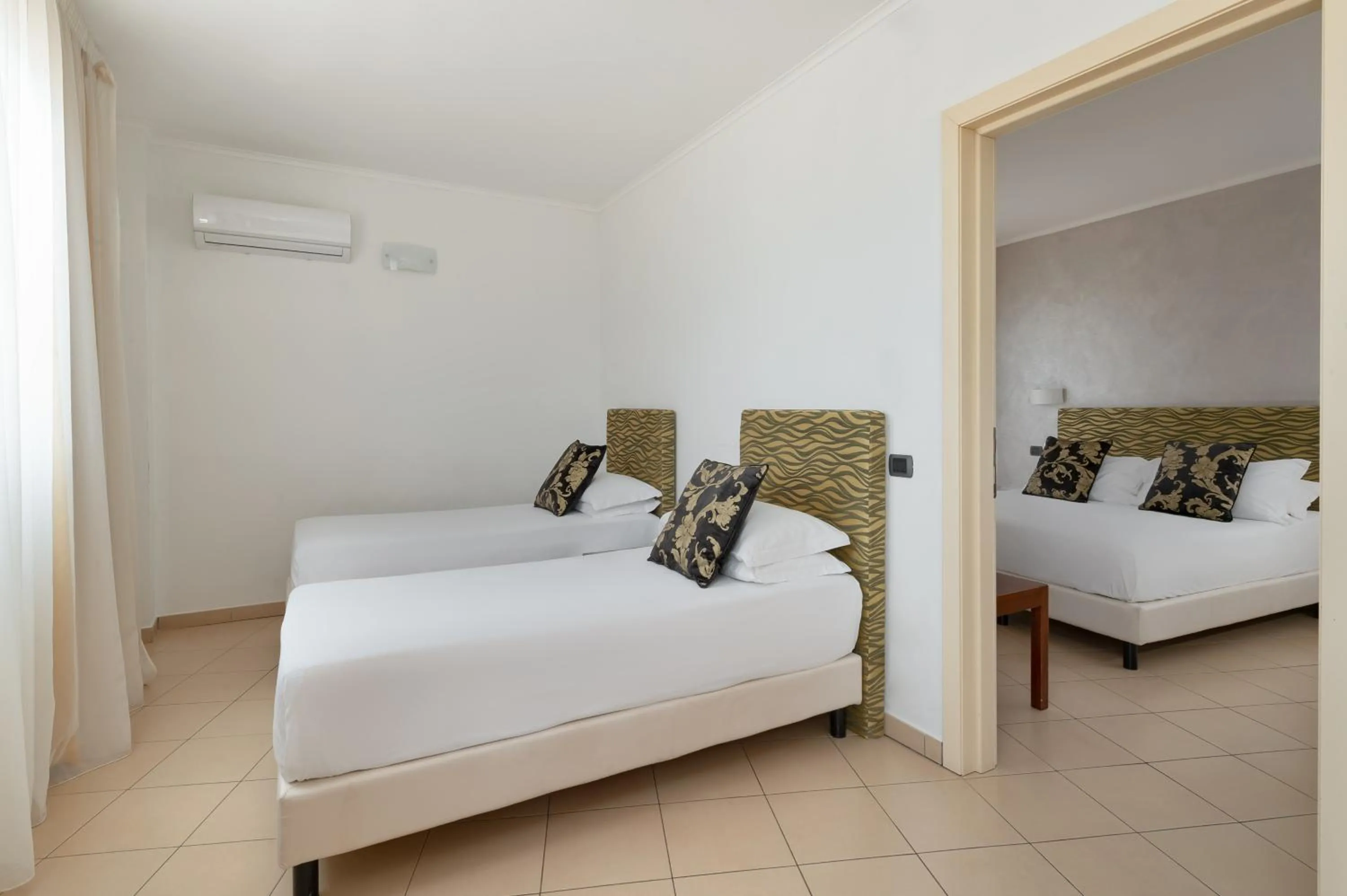 Bed in Grand Hotel Sofia