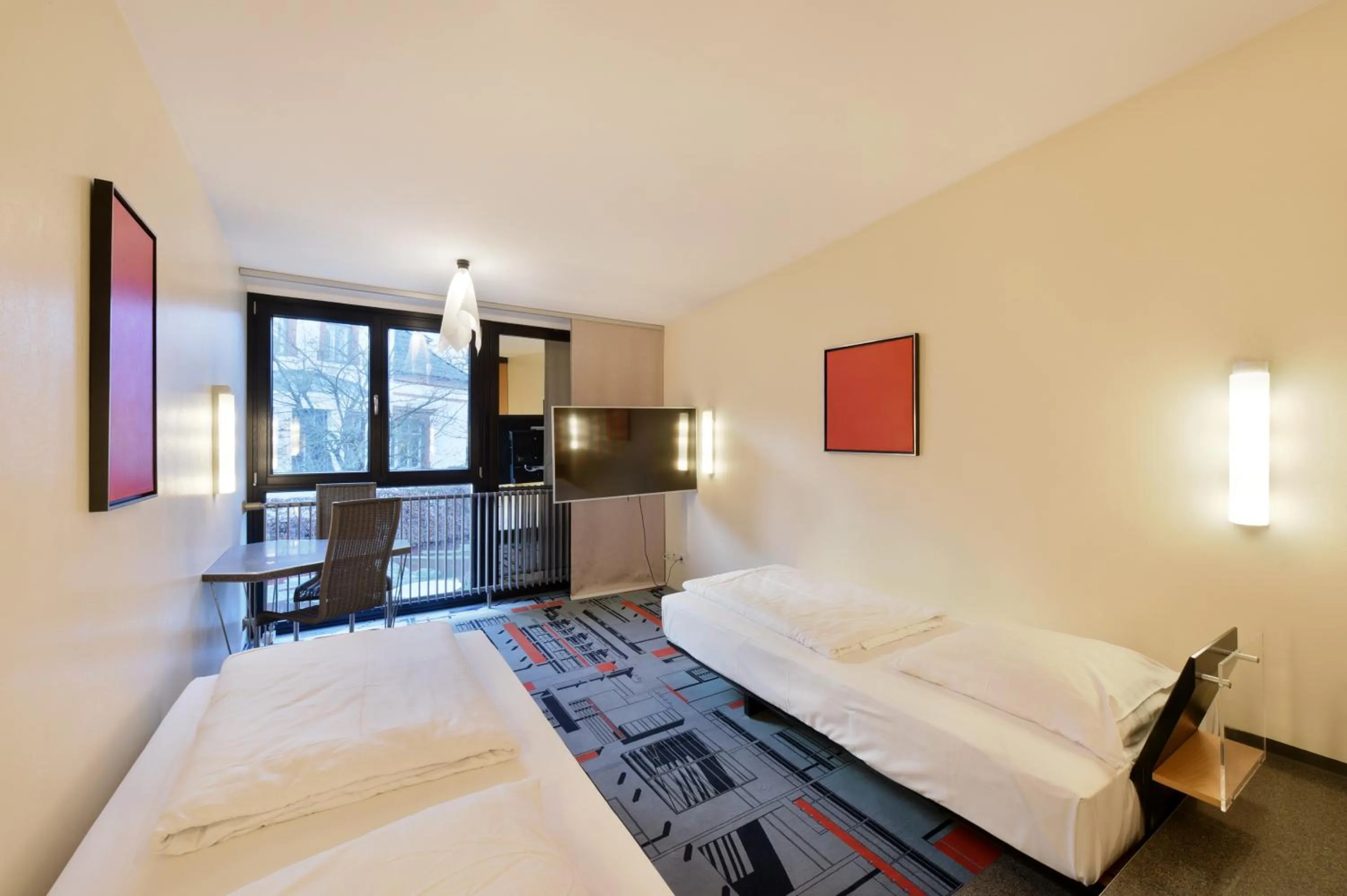 Photo of the whole room, Bed in Hotel Wiehberg - Self Check-In