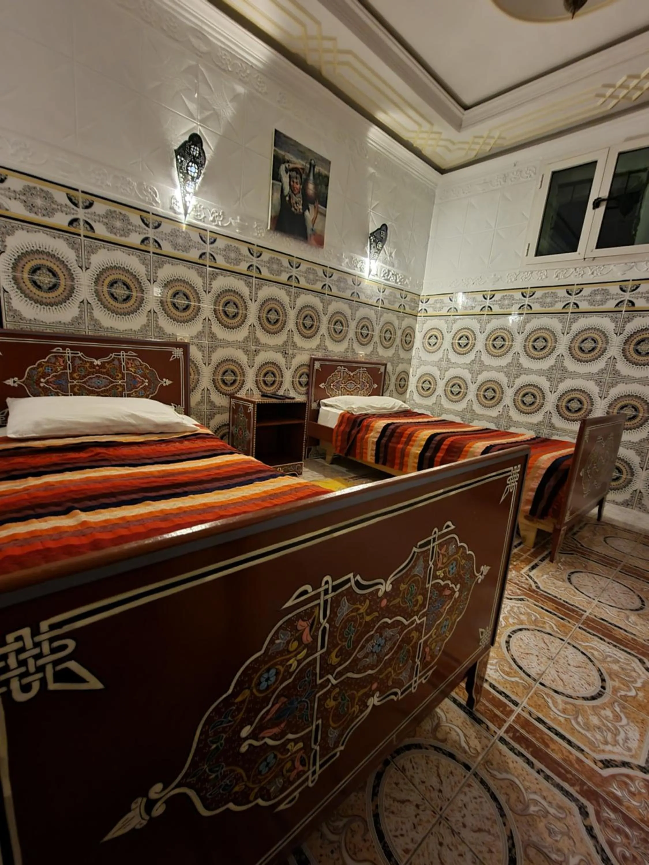 Bed in Dar Tanger Medina