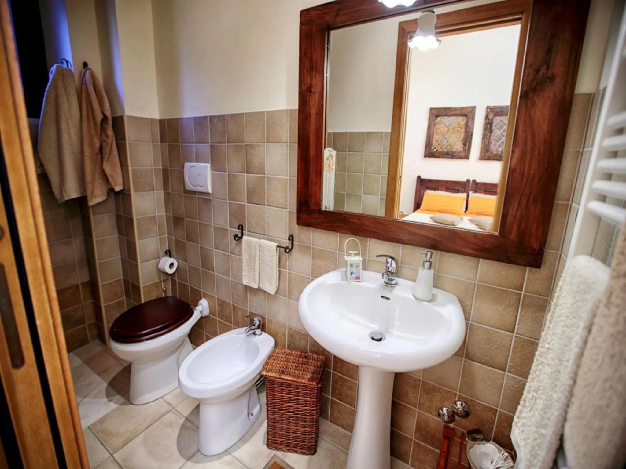 Toilet in Kalinikta B&B