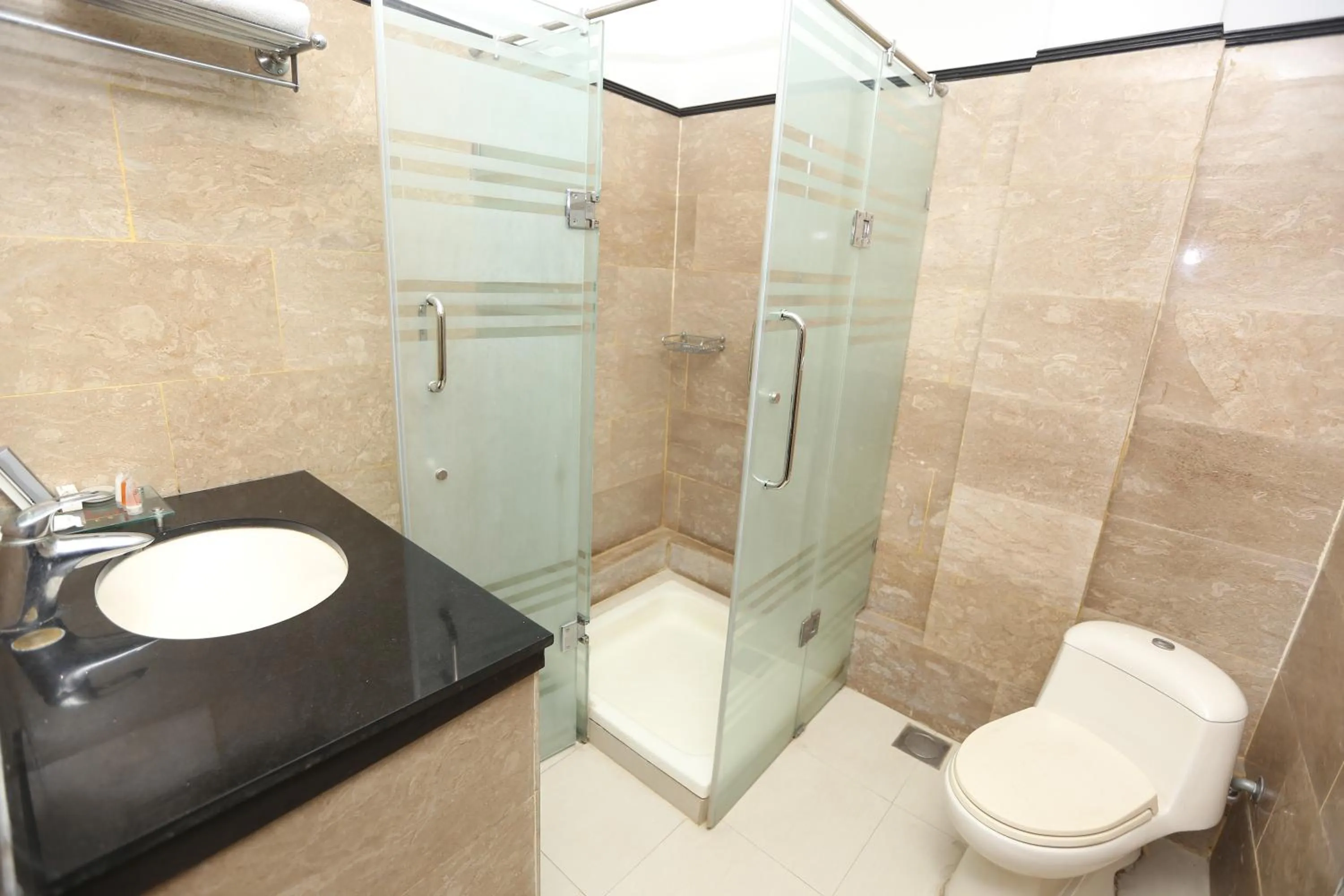 Bathroom in City Centre Suites