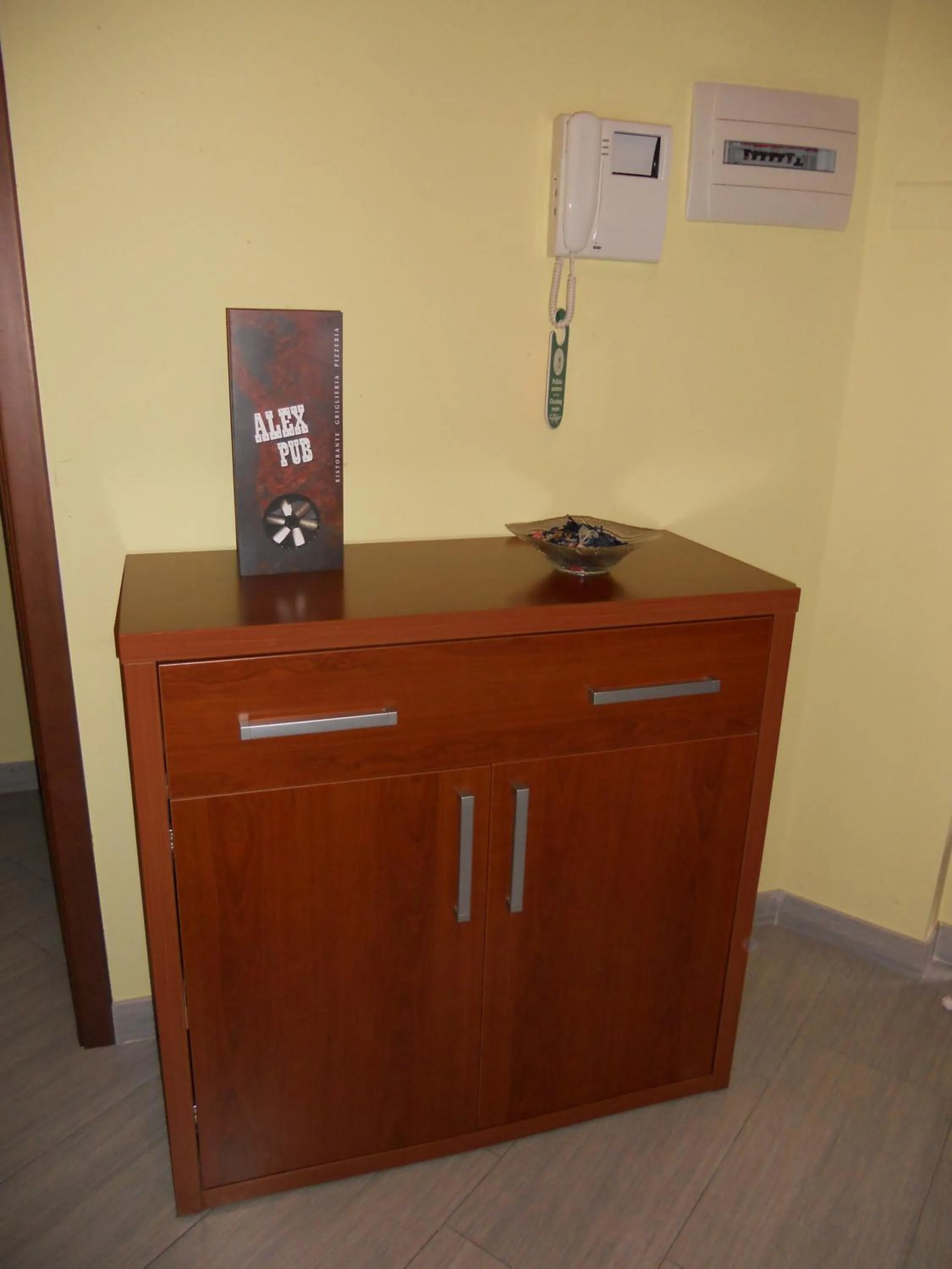 Decorative detail in Residence San Prospero