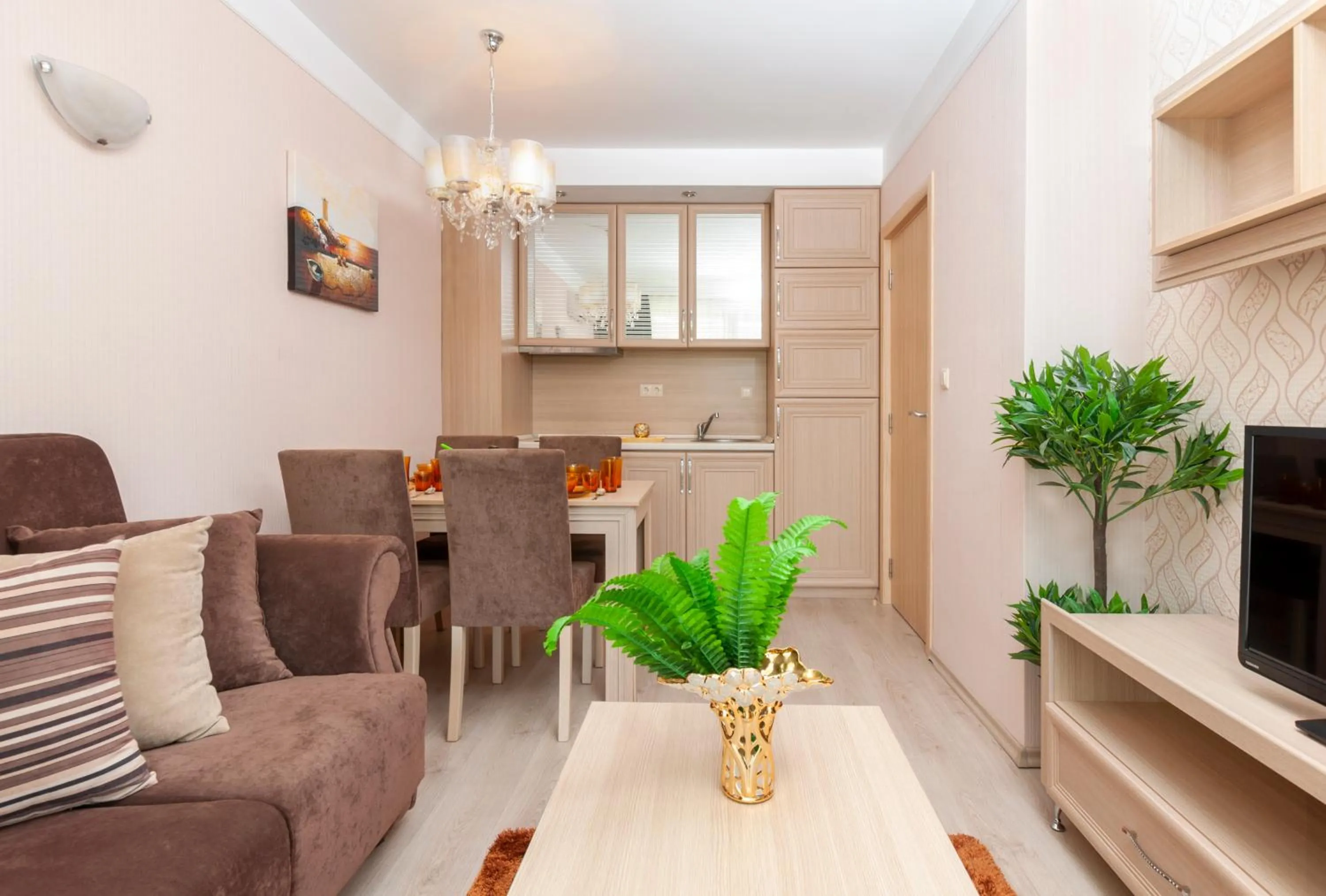 Living room in Harmony Suites Saint Vlas