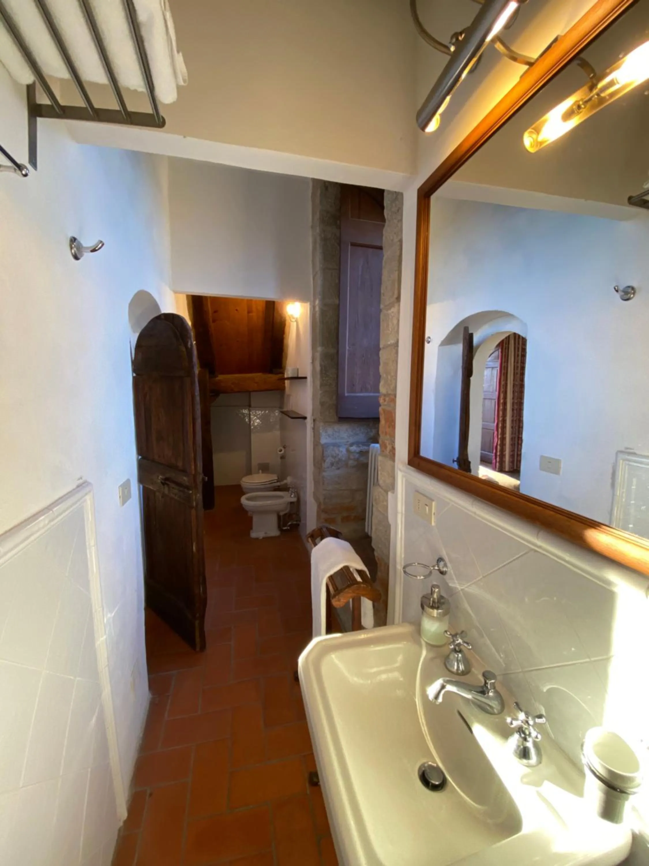 Bathroom in Castello di Mugnana