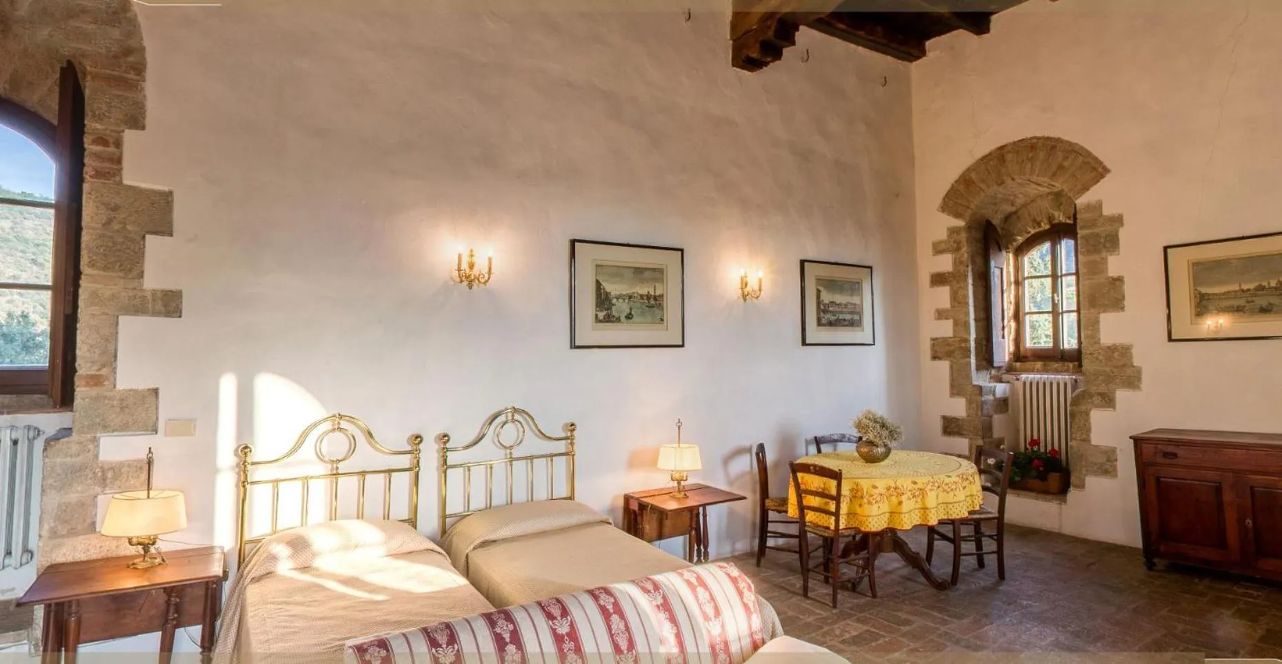Bedroom in Castello di Mugnana