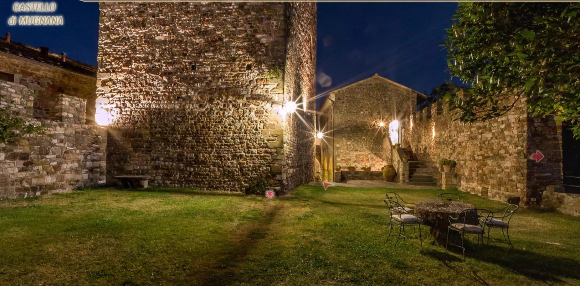 Garden in Castello di Mugnana
