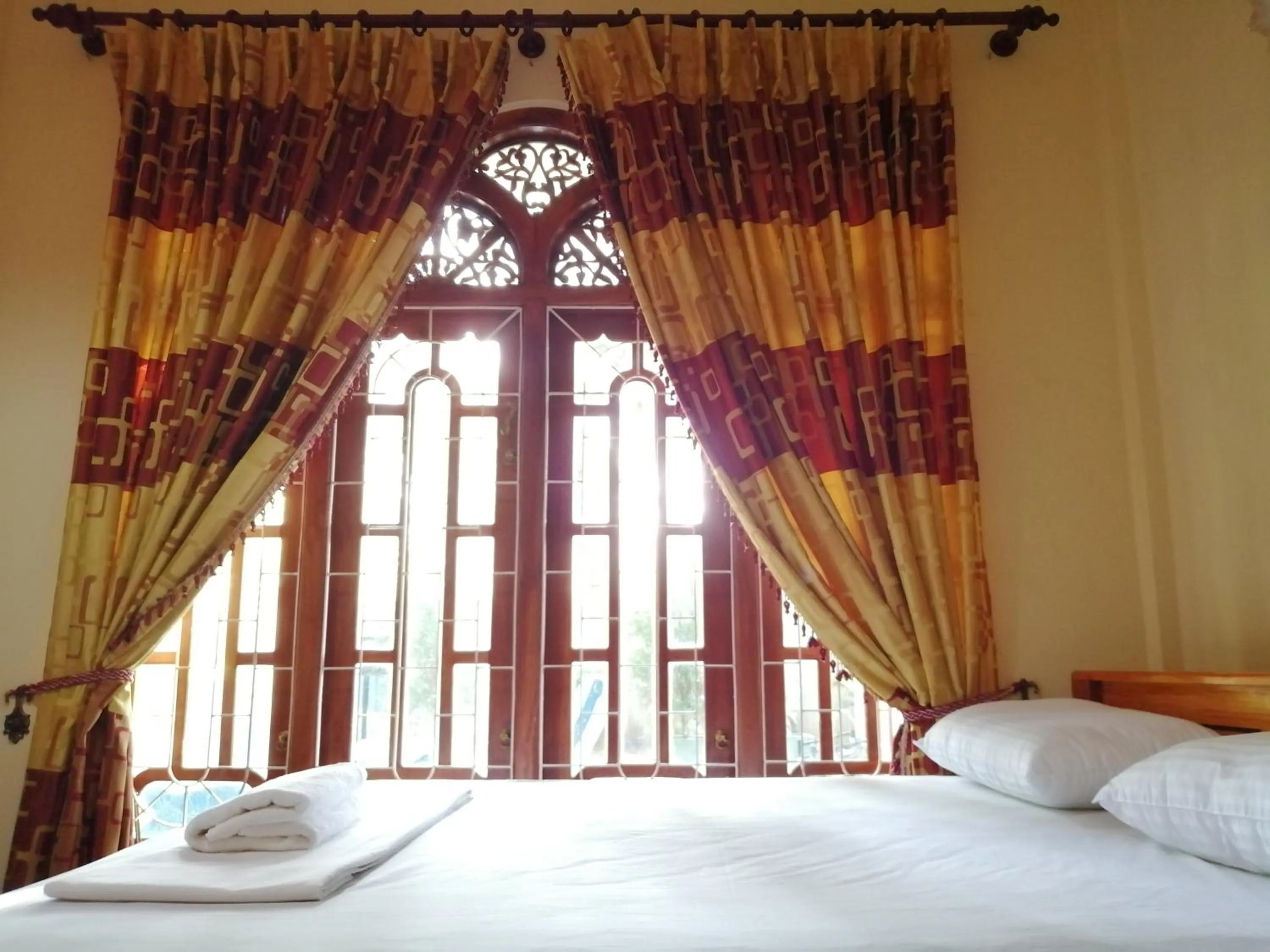 Bed in Viveka Inn Guest and Yala Safari