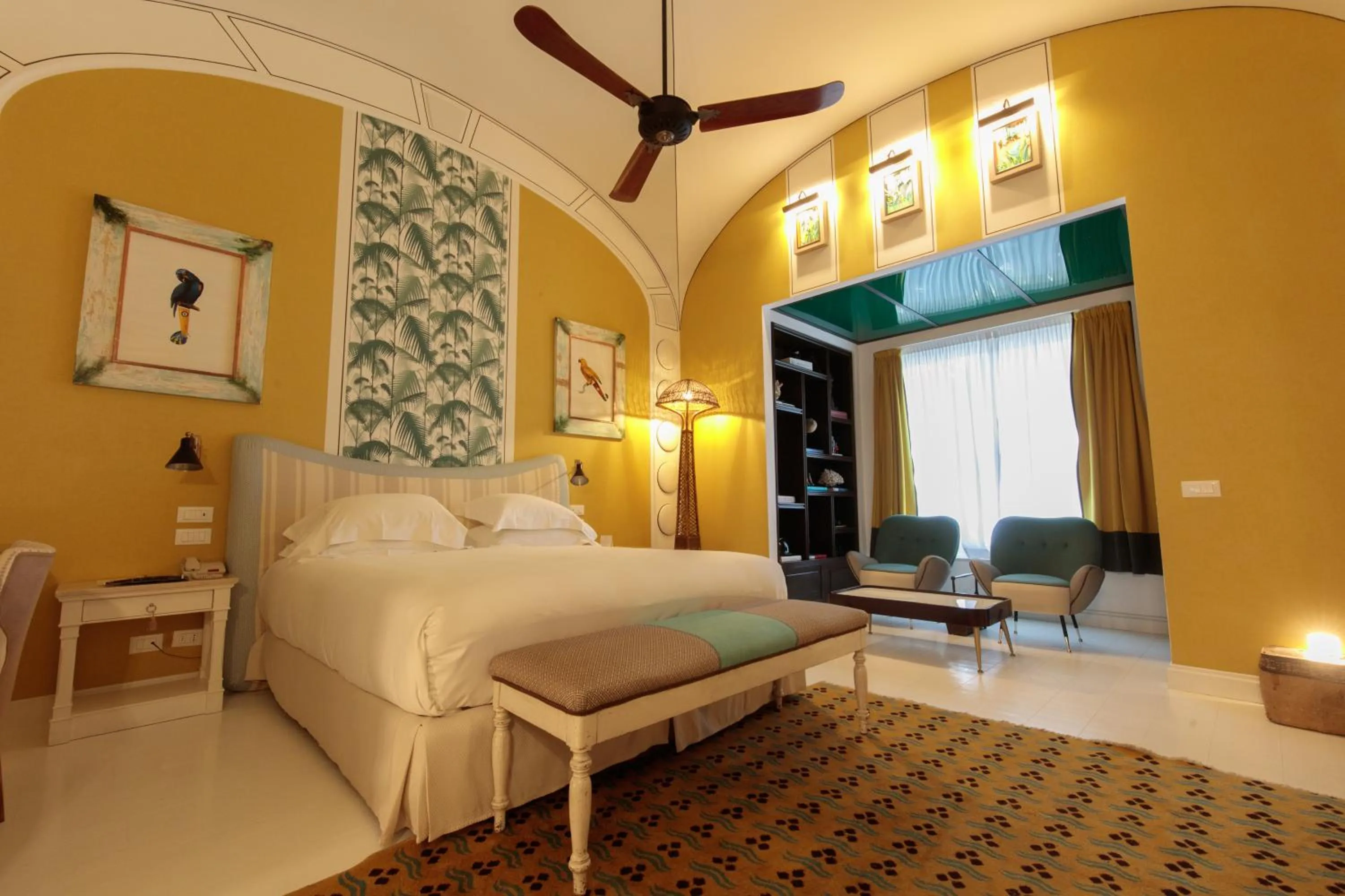 Photo of the whole room, Bed in Capri Tiberio Palace - The Leading Hotels of the World