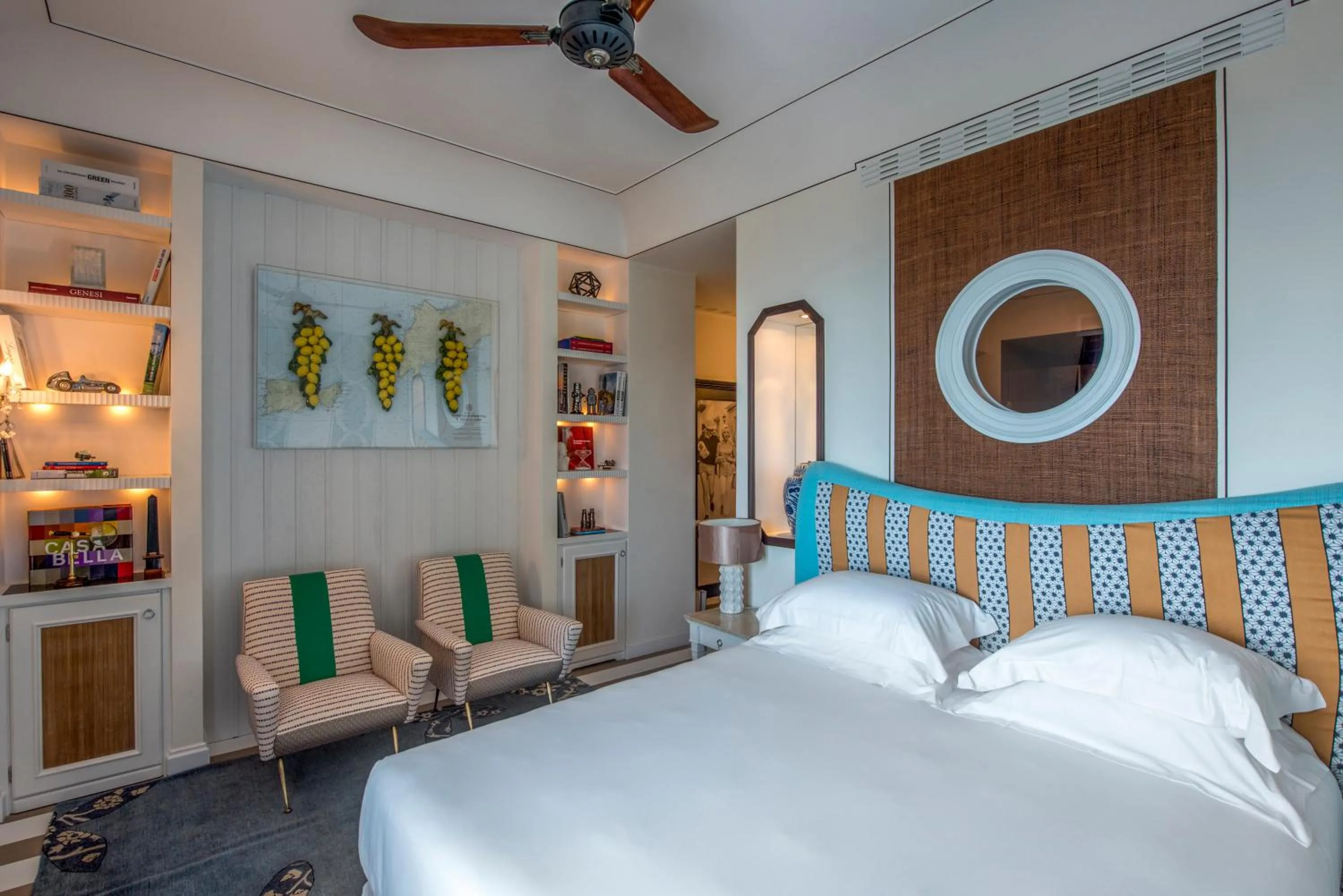 Photo of the whole room, Bed in Capri Tiberio Palace - The Leading Hotels of the World