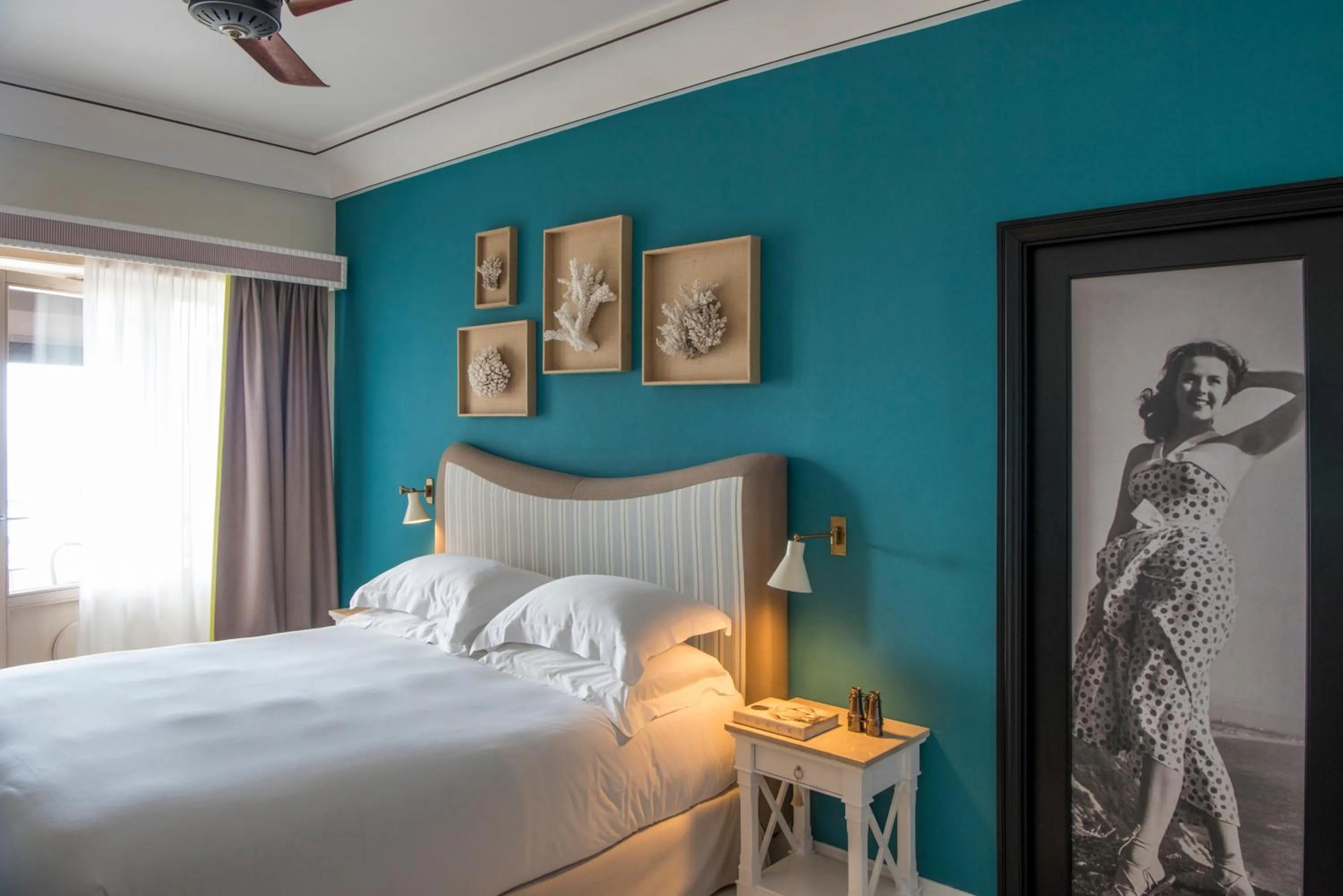 Balcony/Terrace, Bed in Capri Tiberio Palace - The Leading Hotels of the World