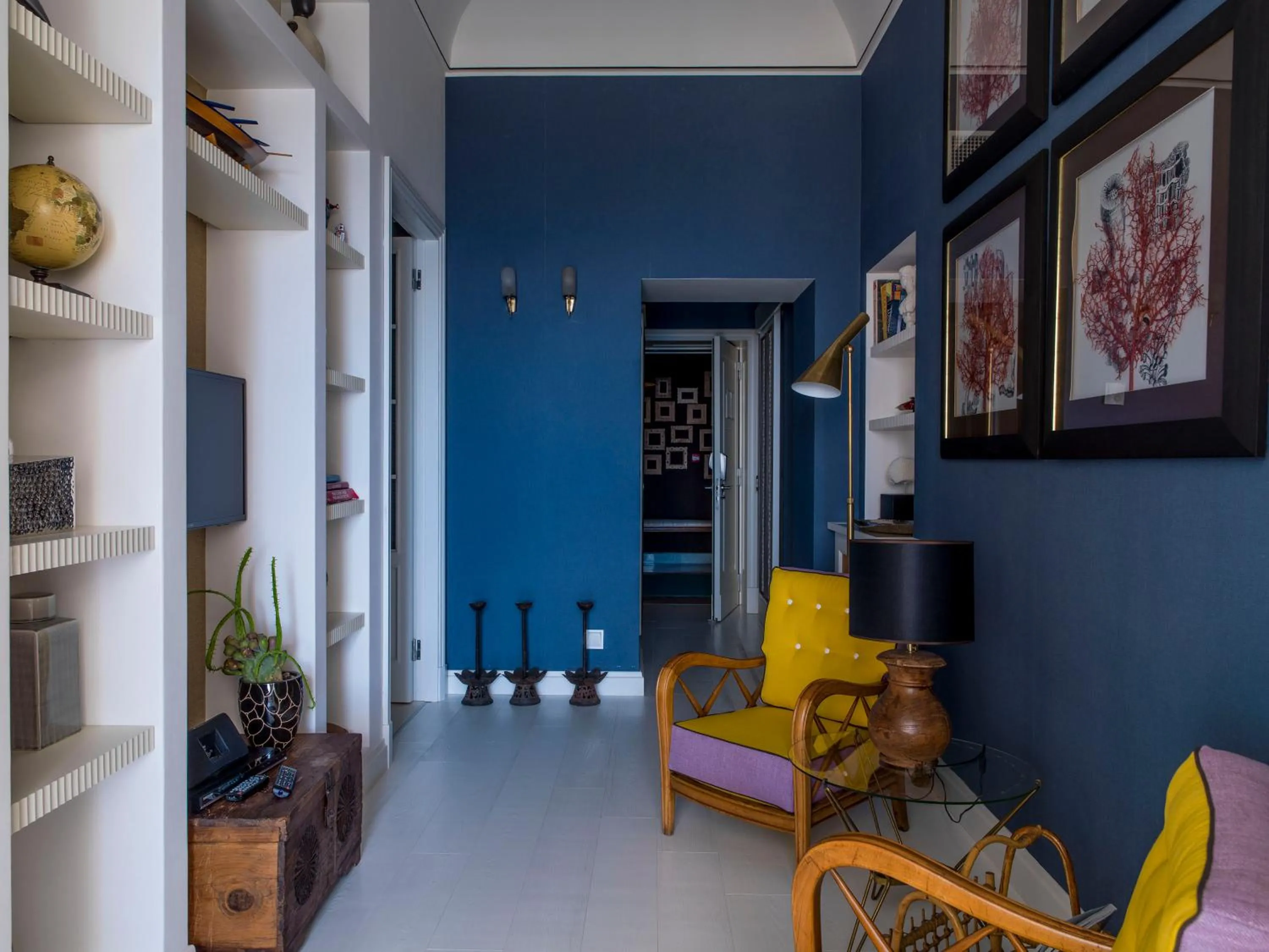 Living room in Capri Tiberio Palace - The Leading Hotels of the World