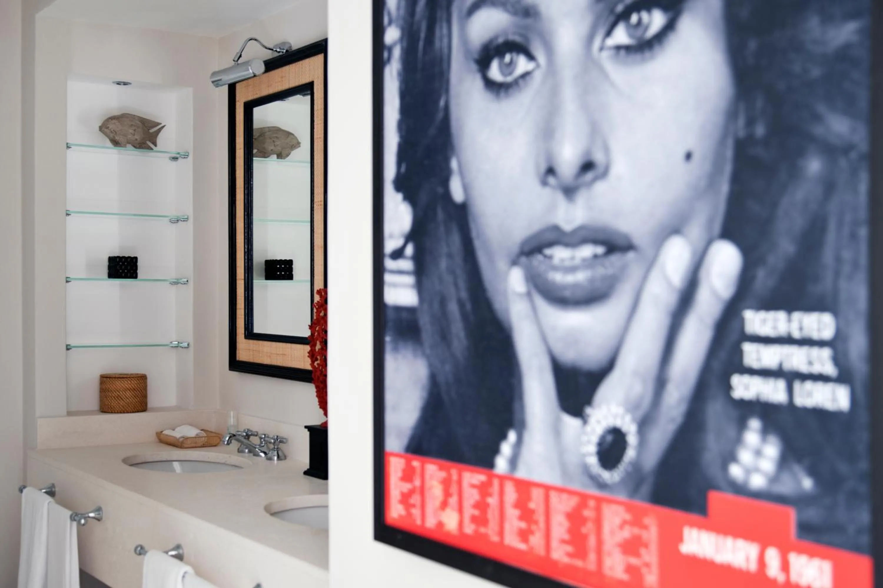 Bathroom in Capri Tiberio Palace - The Leading Hotels of the World