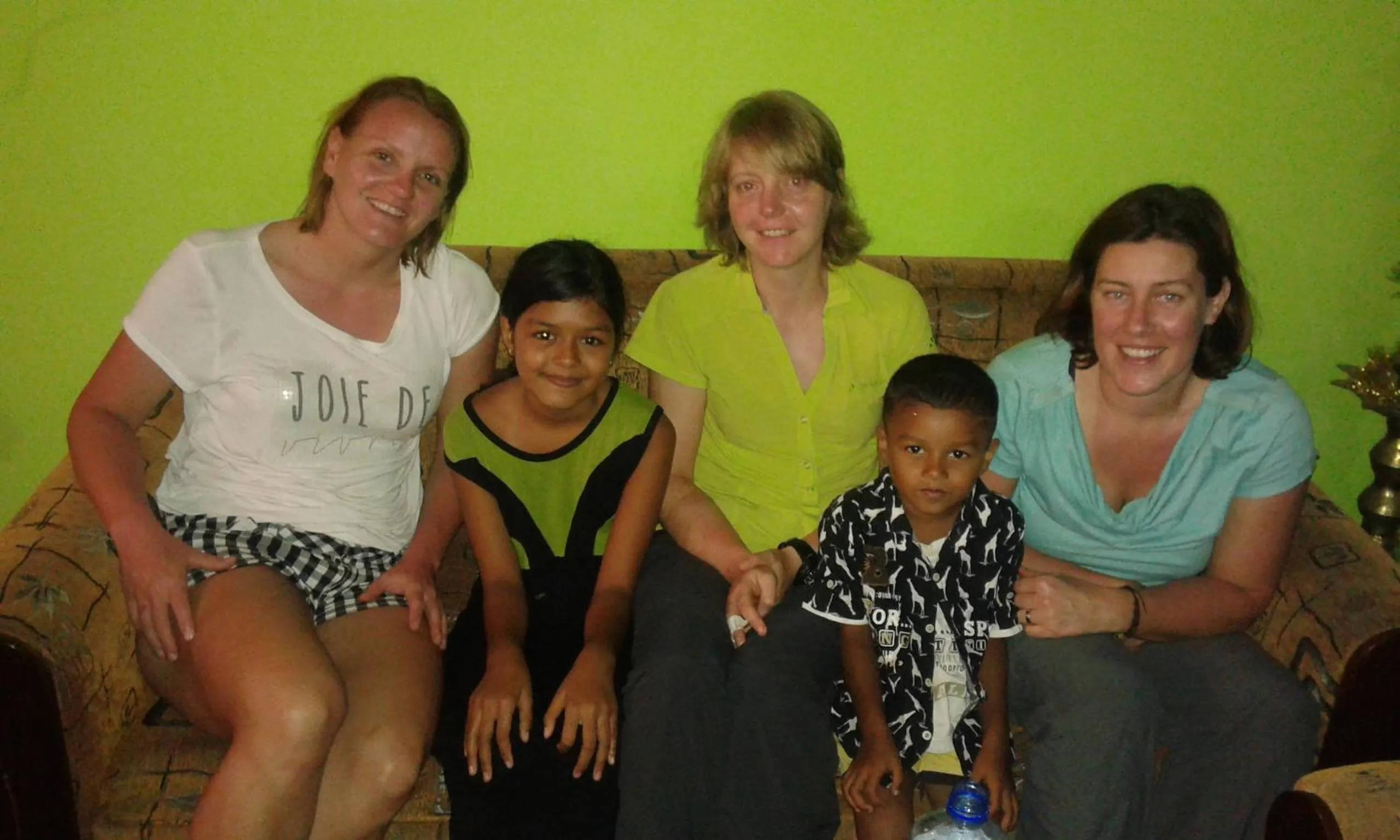 group of guests in White Guest