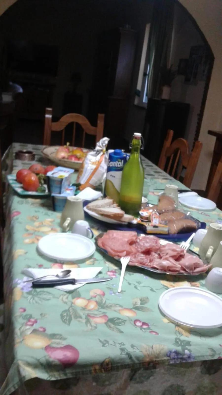 Food and drinks in La Casa Sull'aia,AV