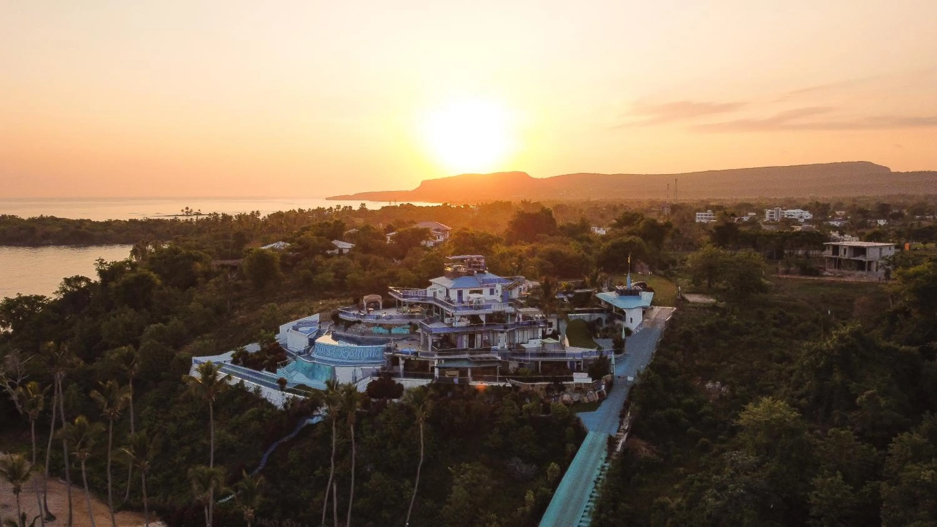 Natural landscape in Sunset Samana