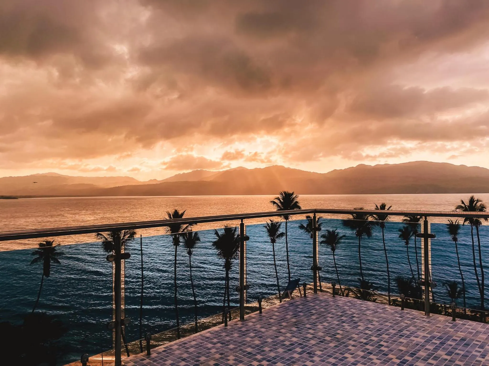 Natural landscape in Sunset Samana