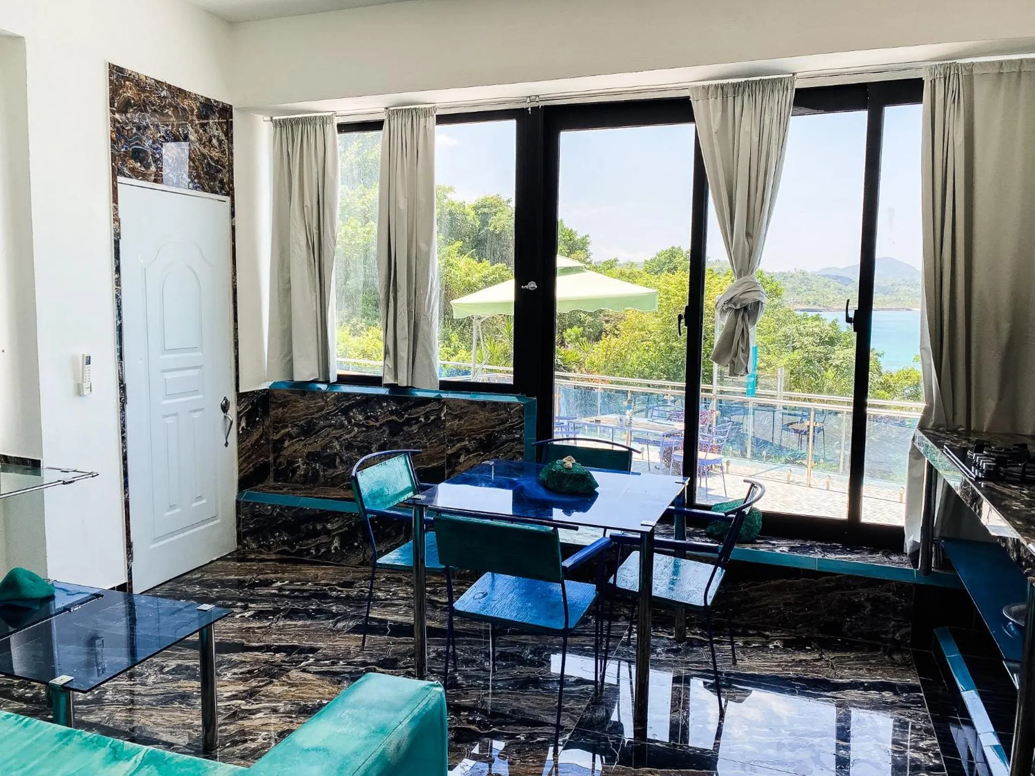 Living room in Sunset Samana