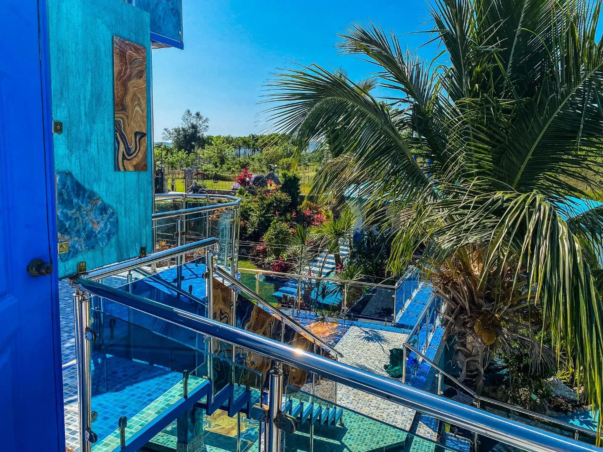 Garden in Sunset Samana