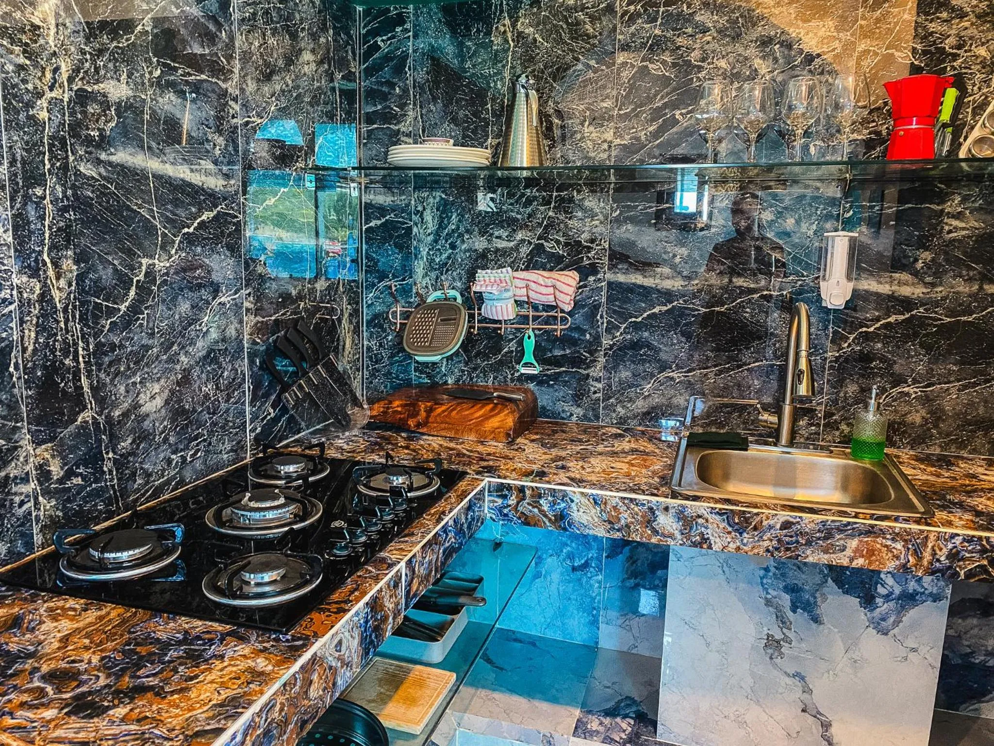 Kitchen or kitchenette in Sunset Samana