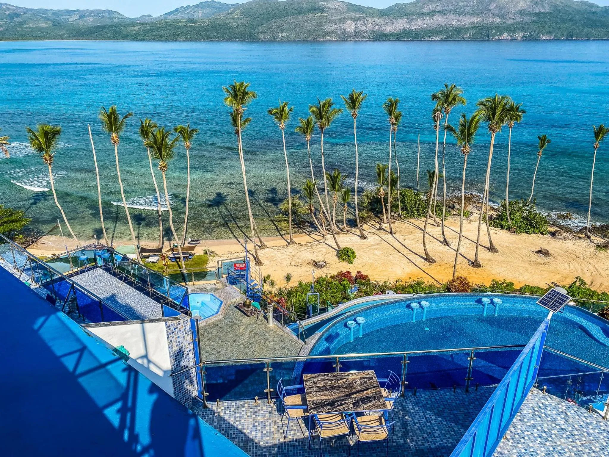 Natural landscape in Sunset Samana