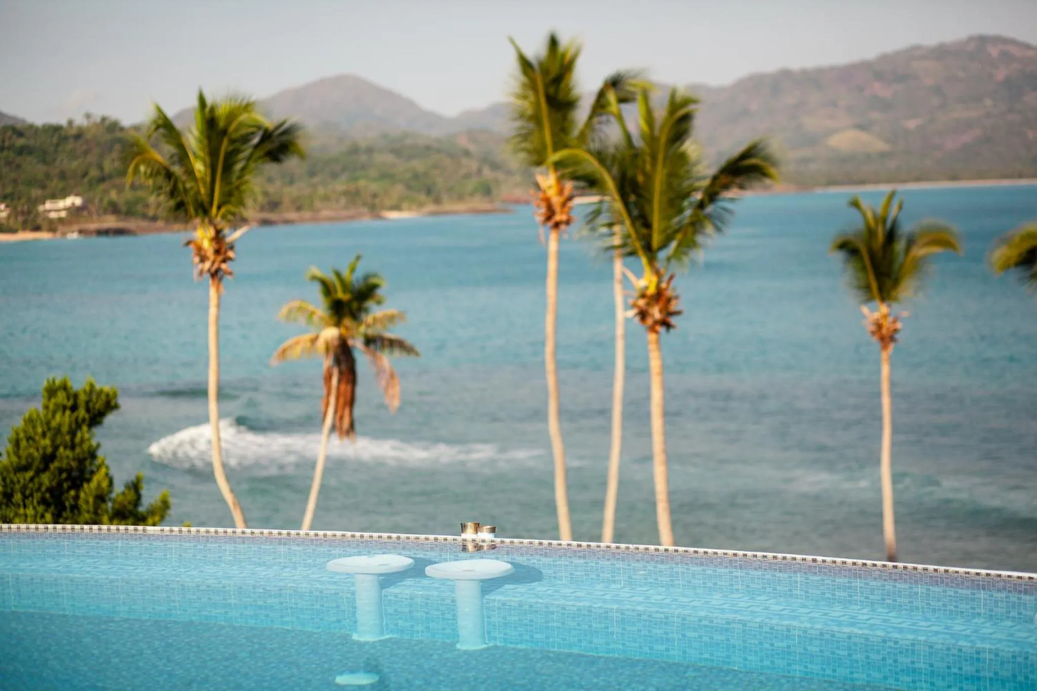 Natural landscape in Sunset Samana