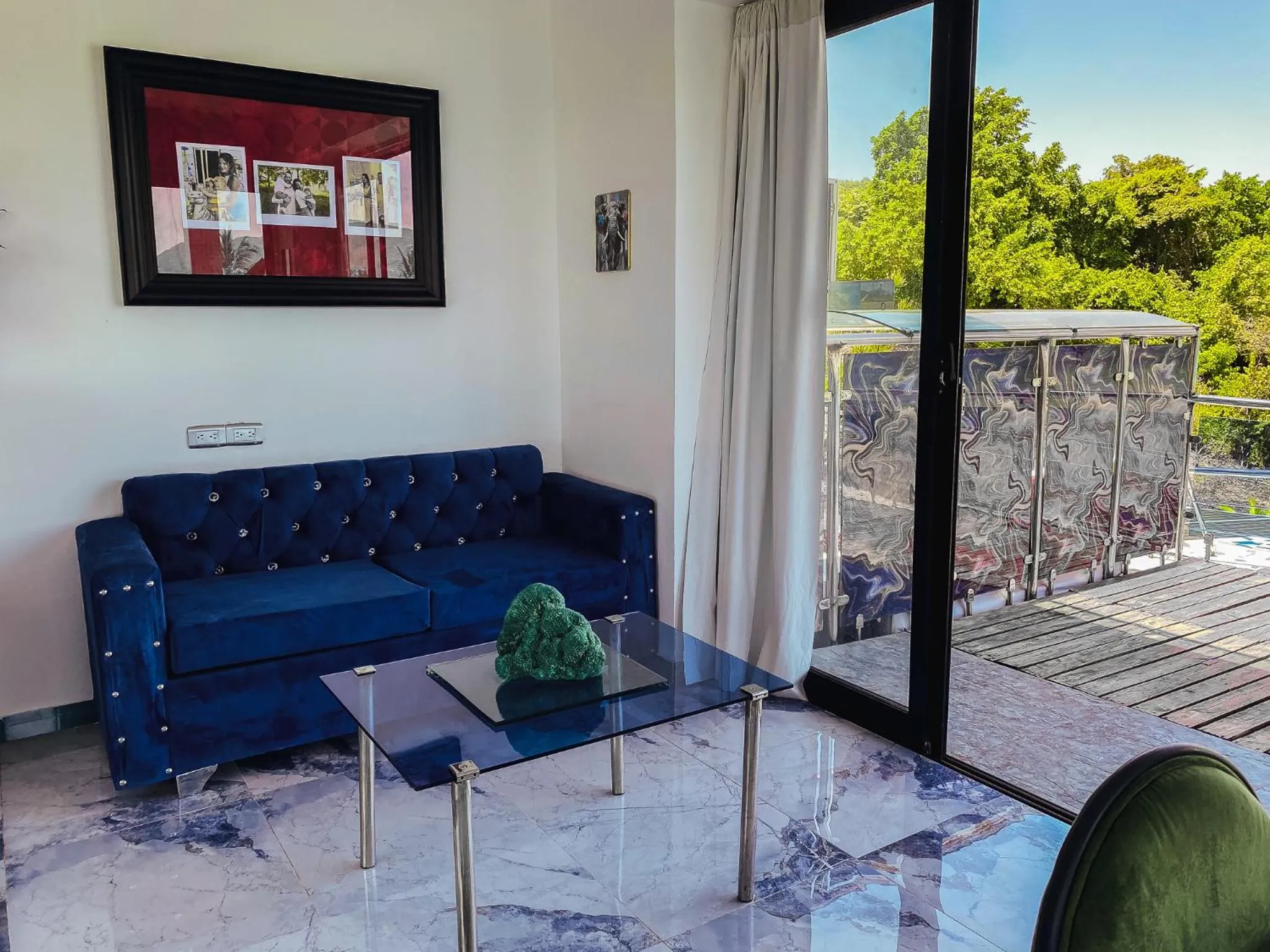 Living room in Sunset Samana