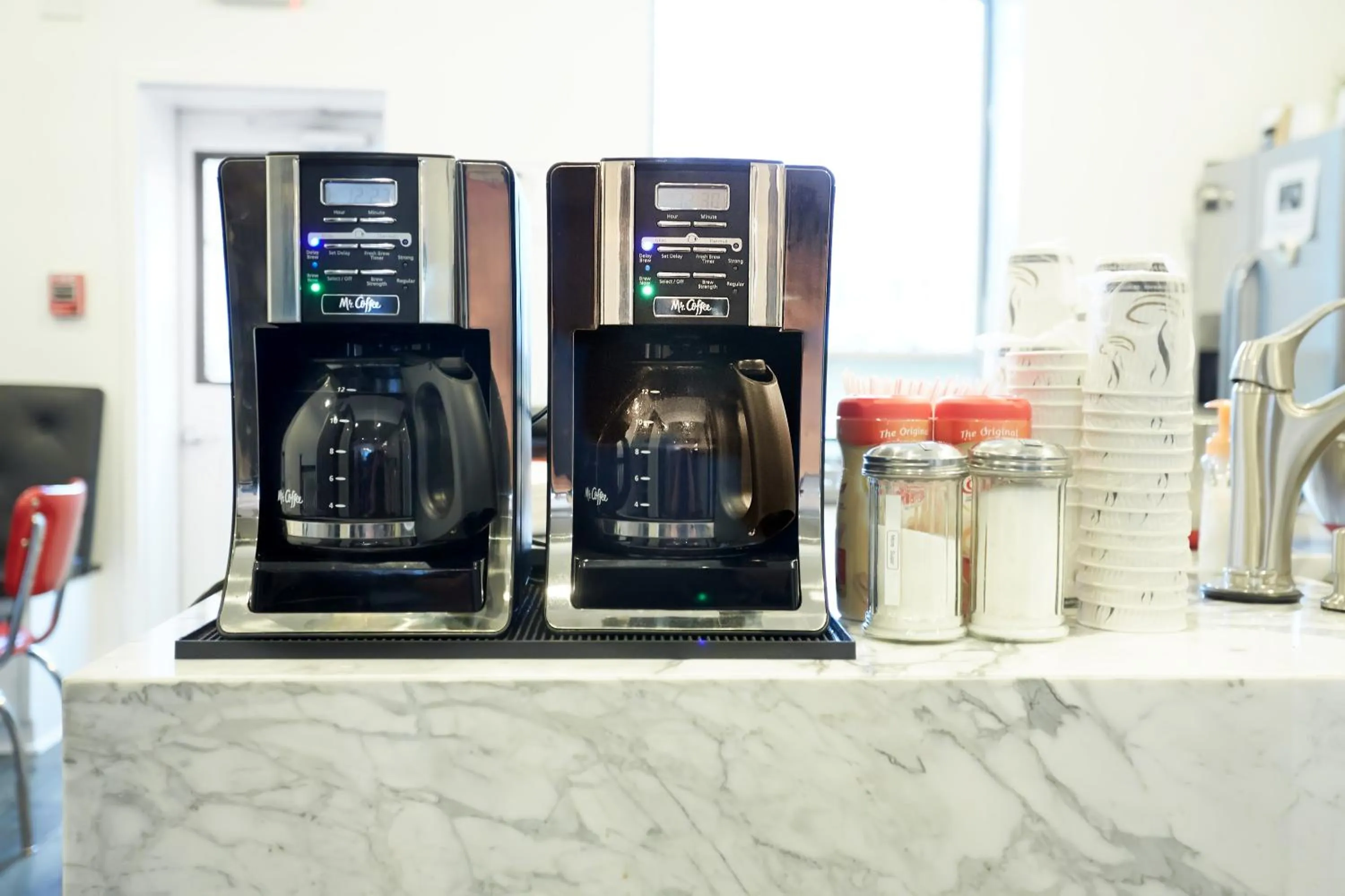 Communal lounge/ TV room in HighRoad Washington DC