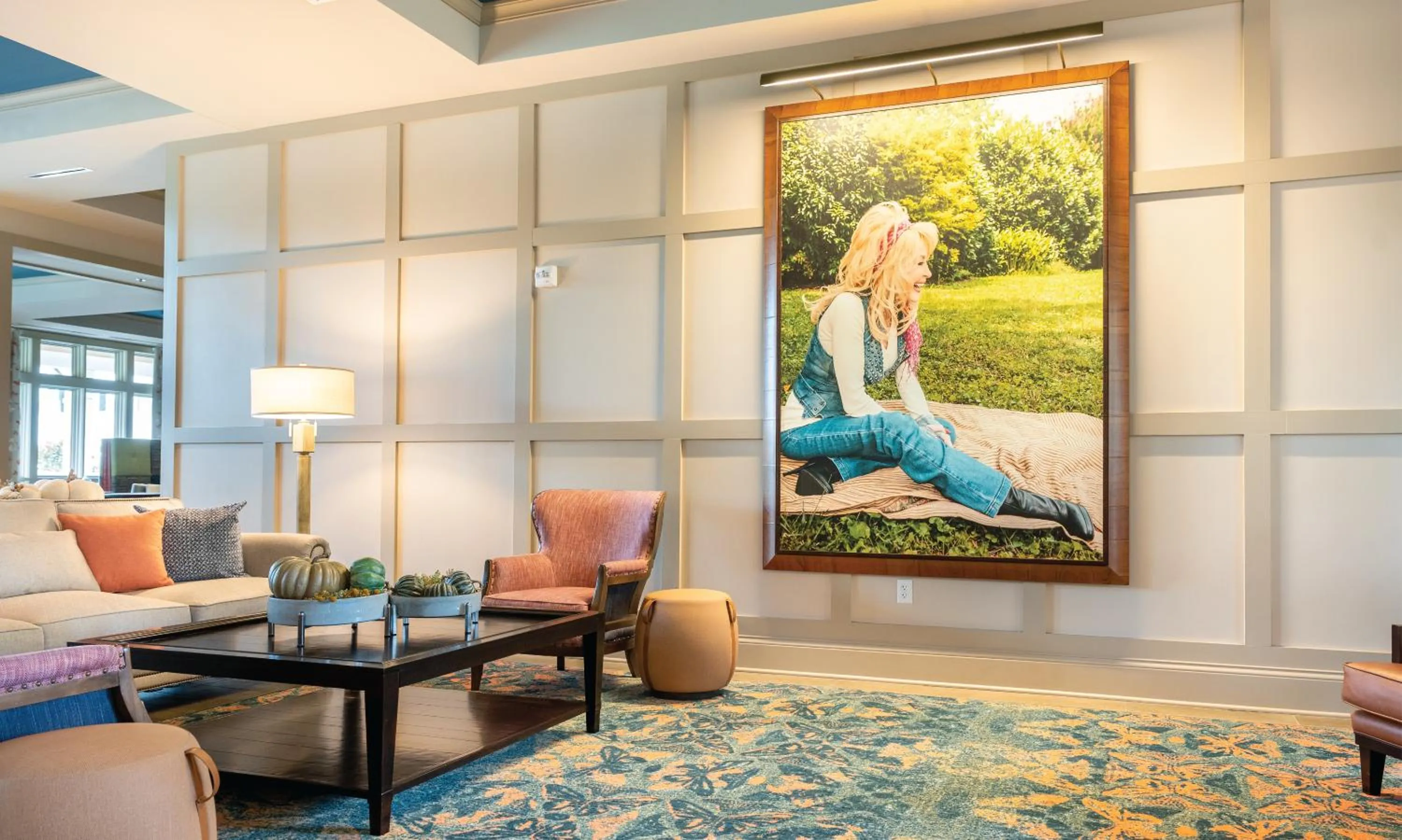 Facade/entrance in Dollywood's DreamMore Resort and Spa