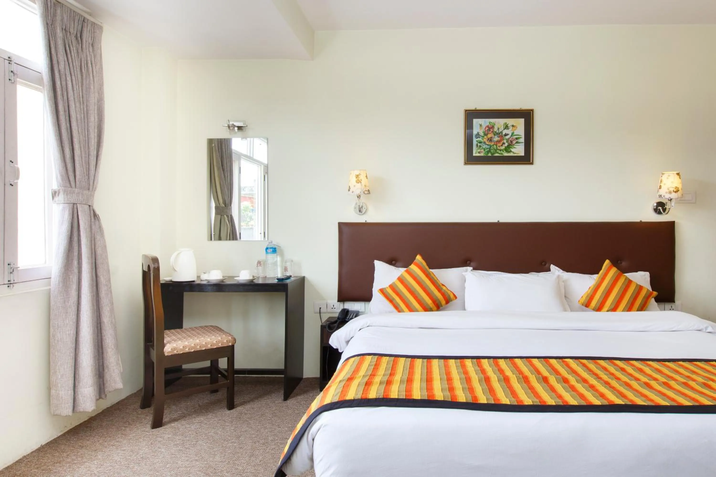 Bedroom, Bed in Hotel Serenity Kathmandu