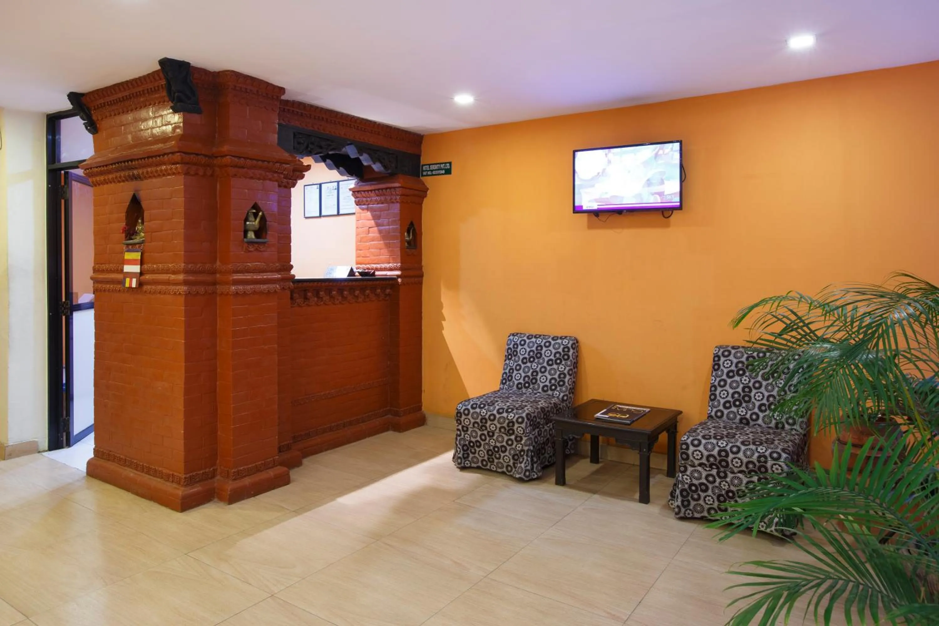 Lobby or reception in Hotel Serenity Kathmandu