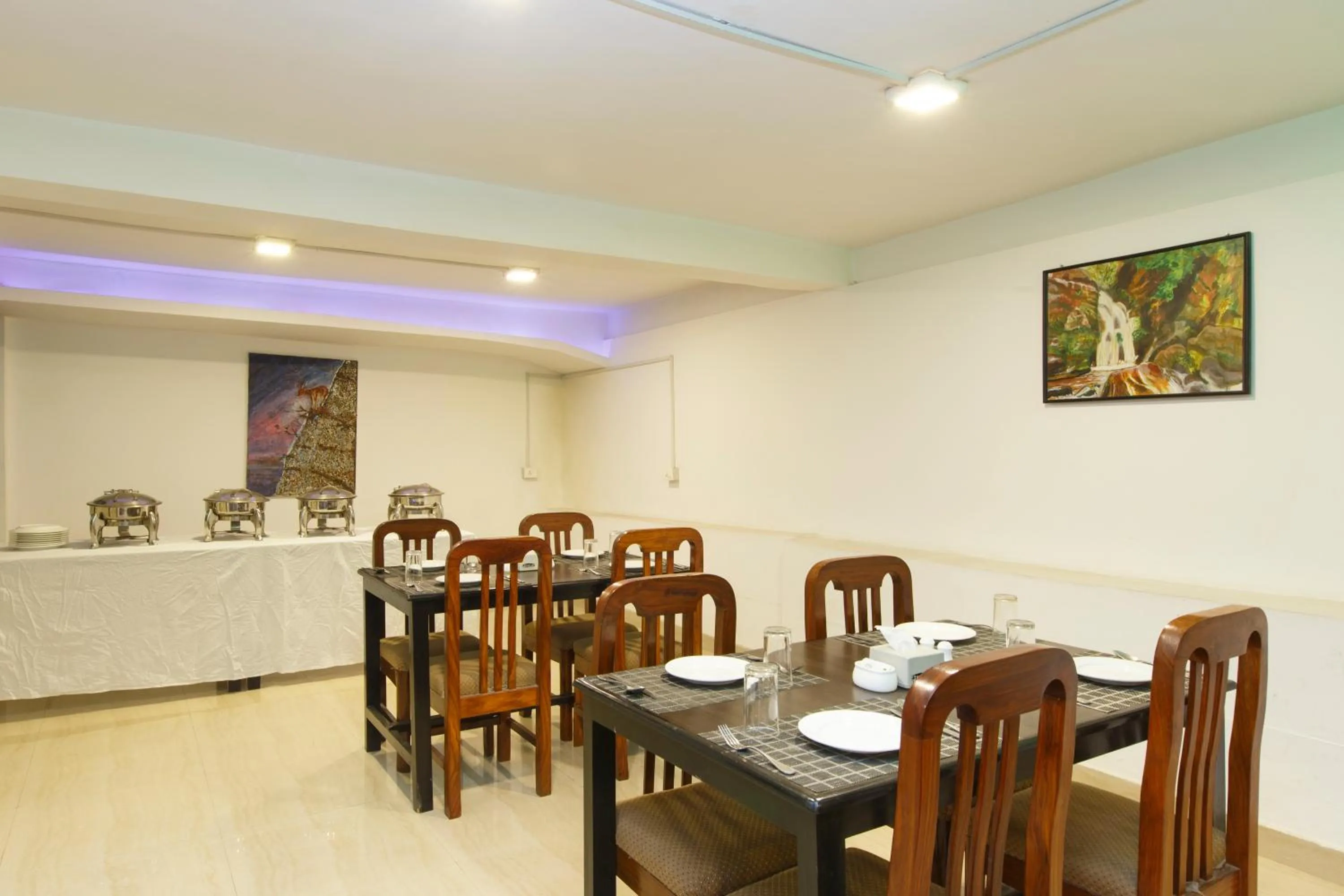 Dining area in Hotel Serenity Kathmandu