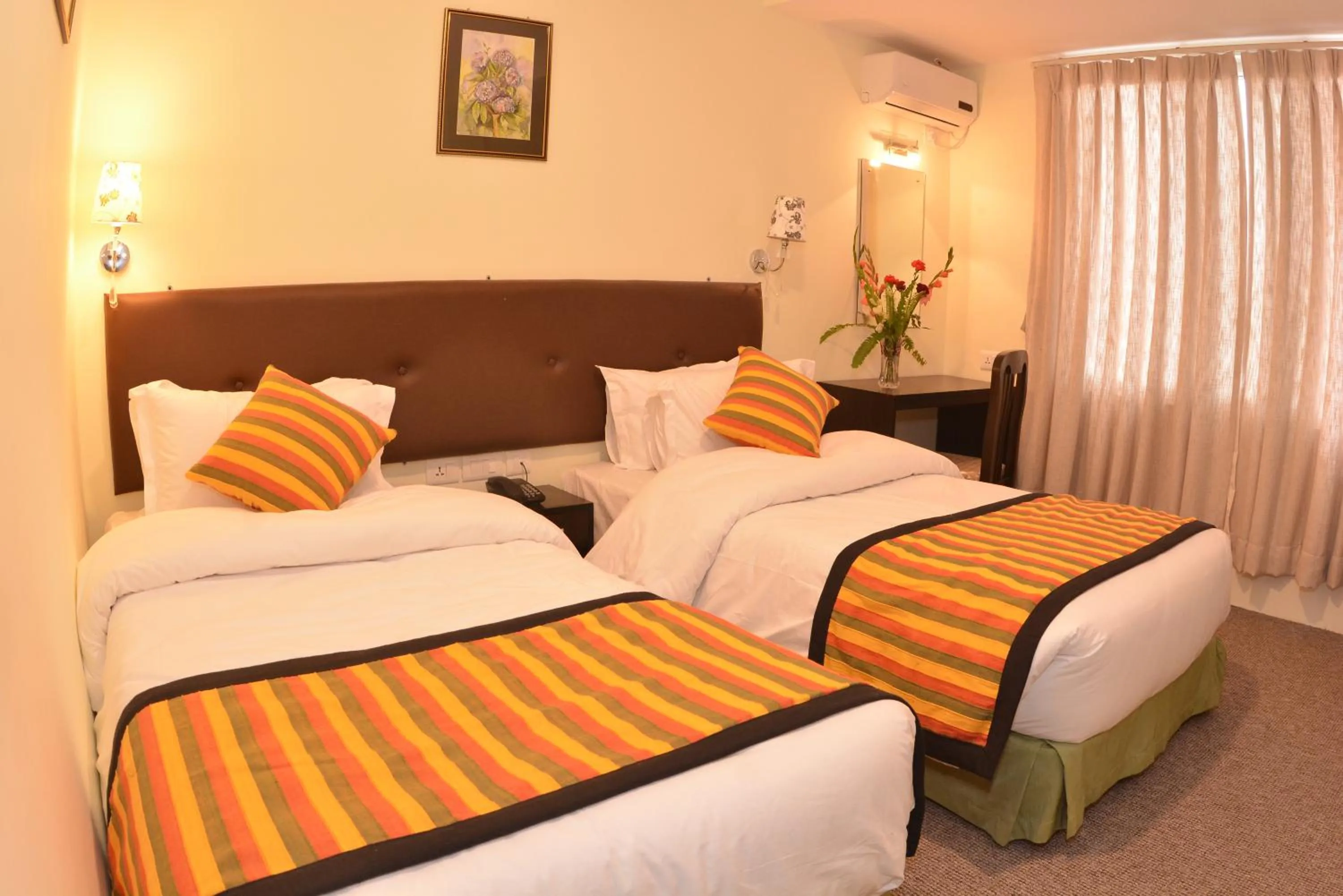 Bedroom, Bed in Hotel Serenity Kathmandu