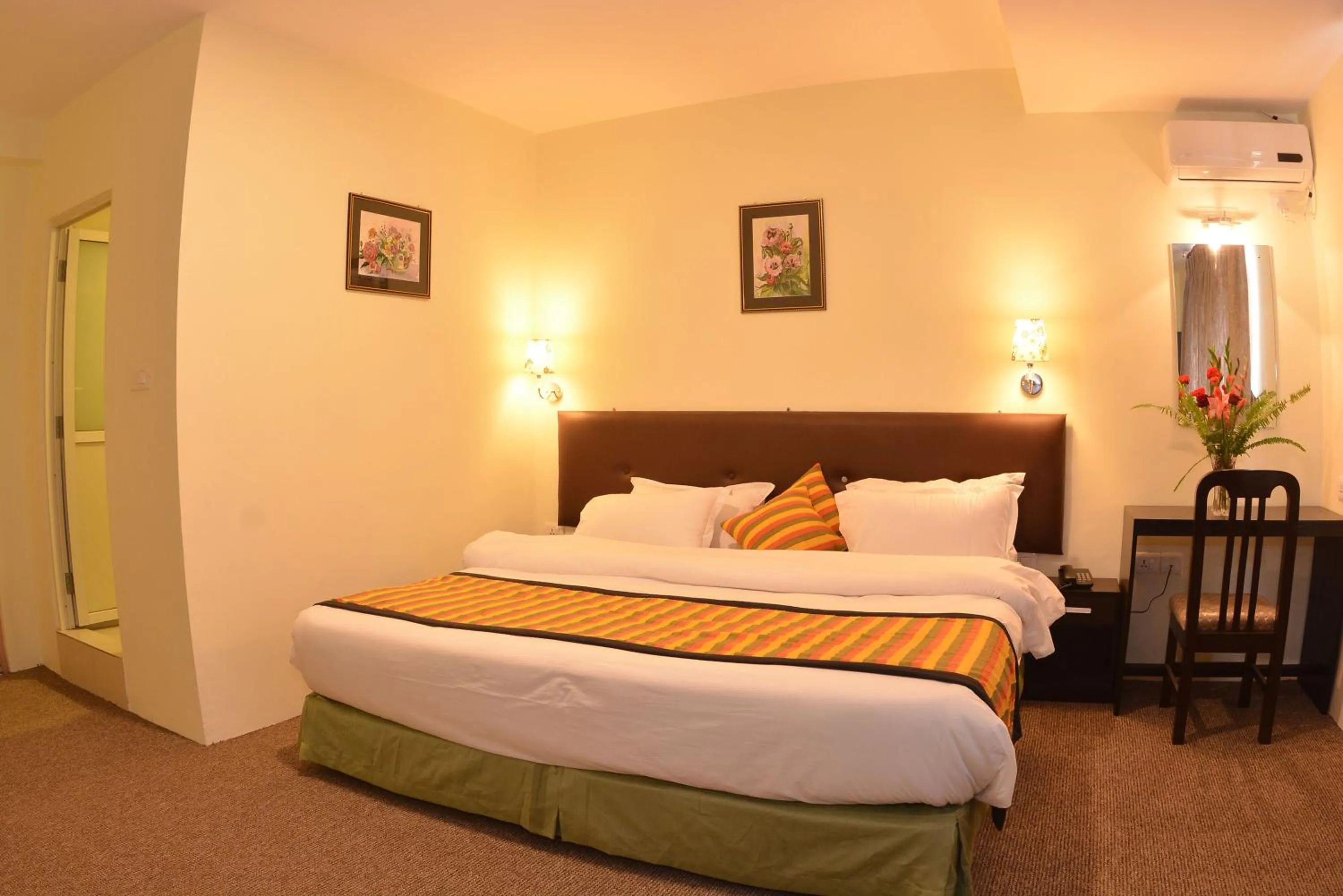 Photo of the whole room, Bed in Hotel Serenity Kathmandu