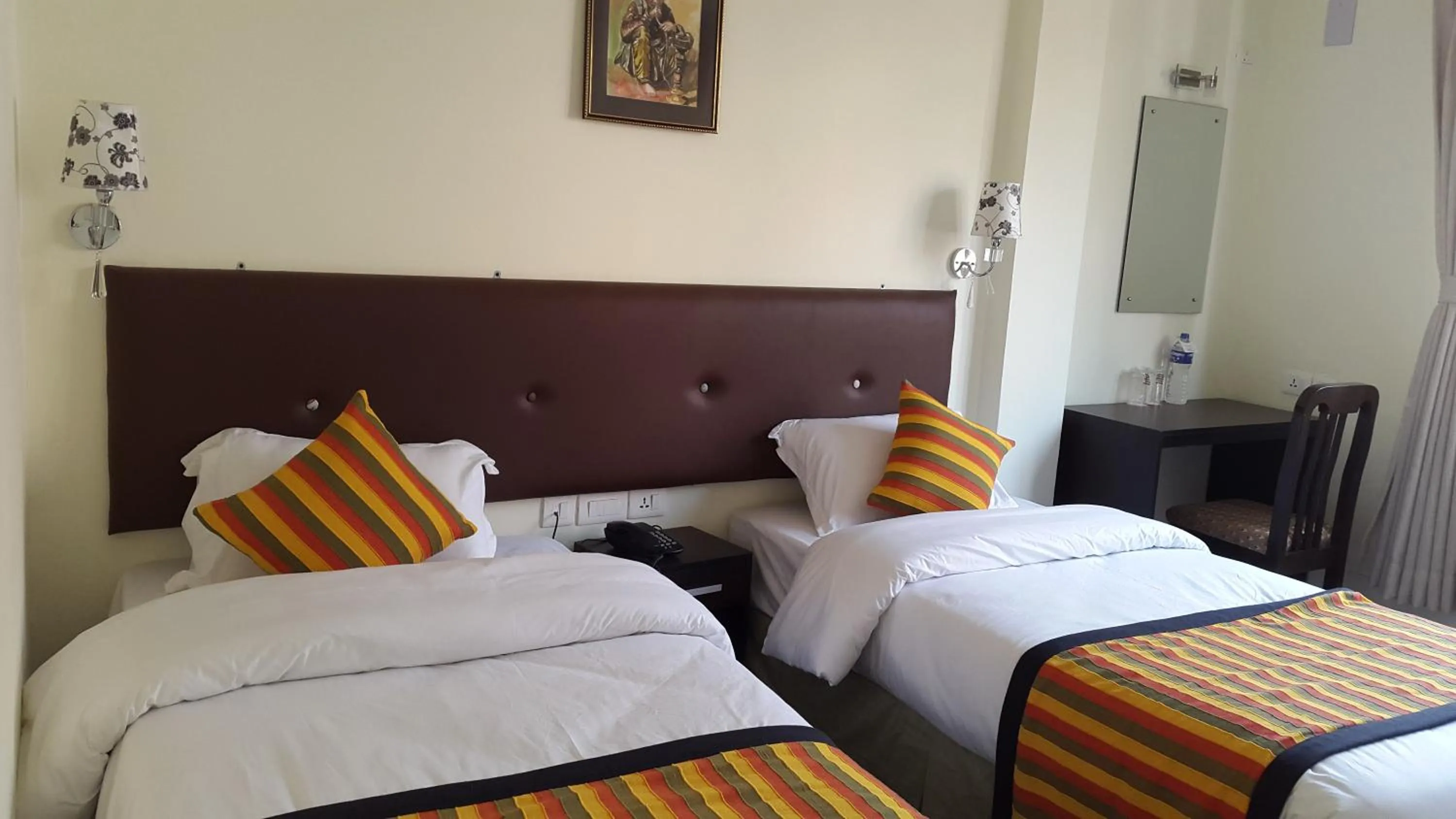 Photo of the whole room, Bed in Hotel Serenity Kathmandu