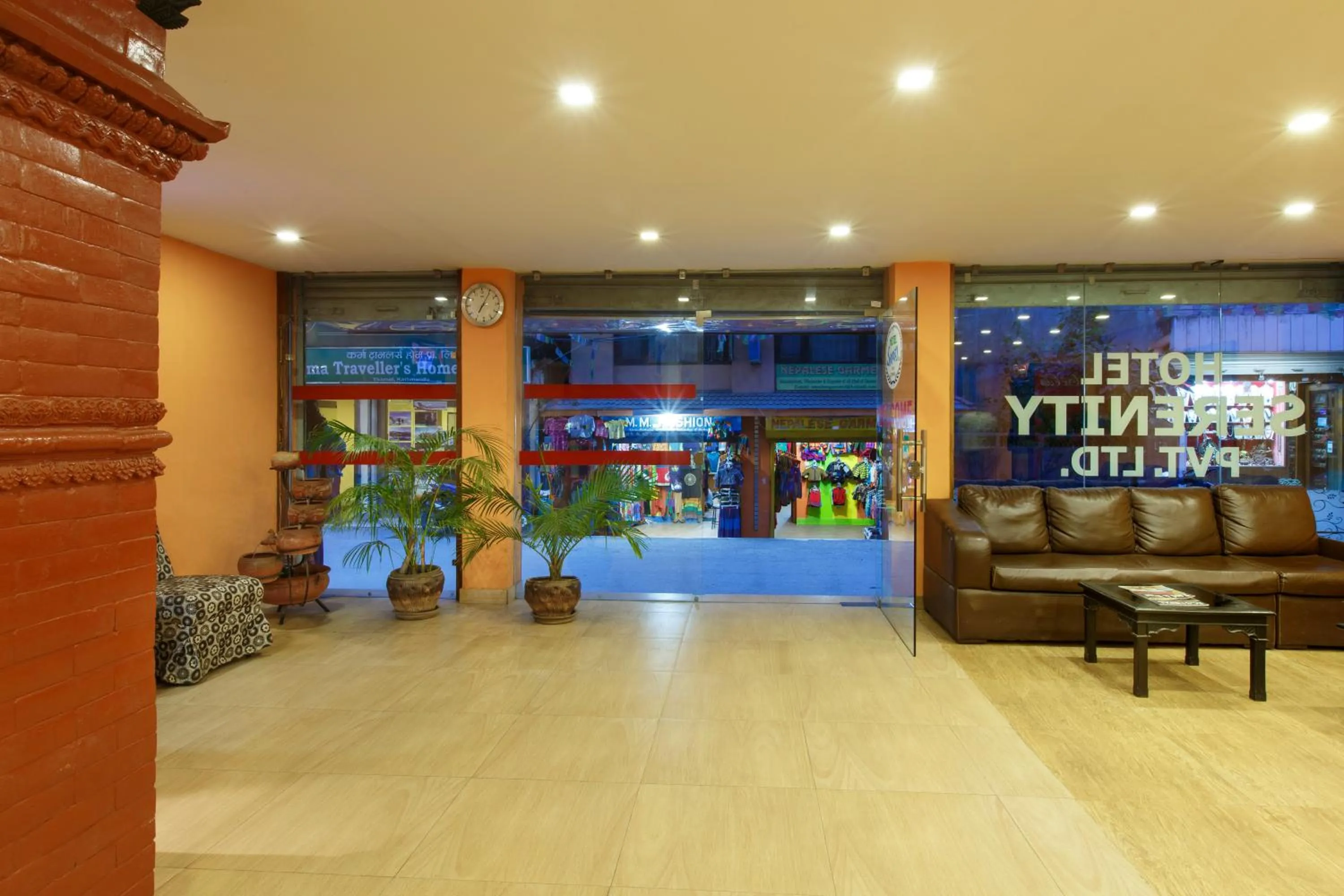 Lobby or reception in Hotel Serenity Kathmandu