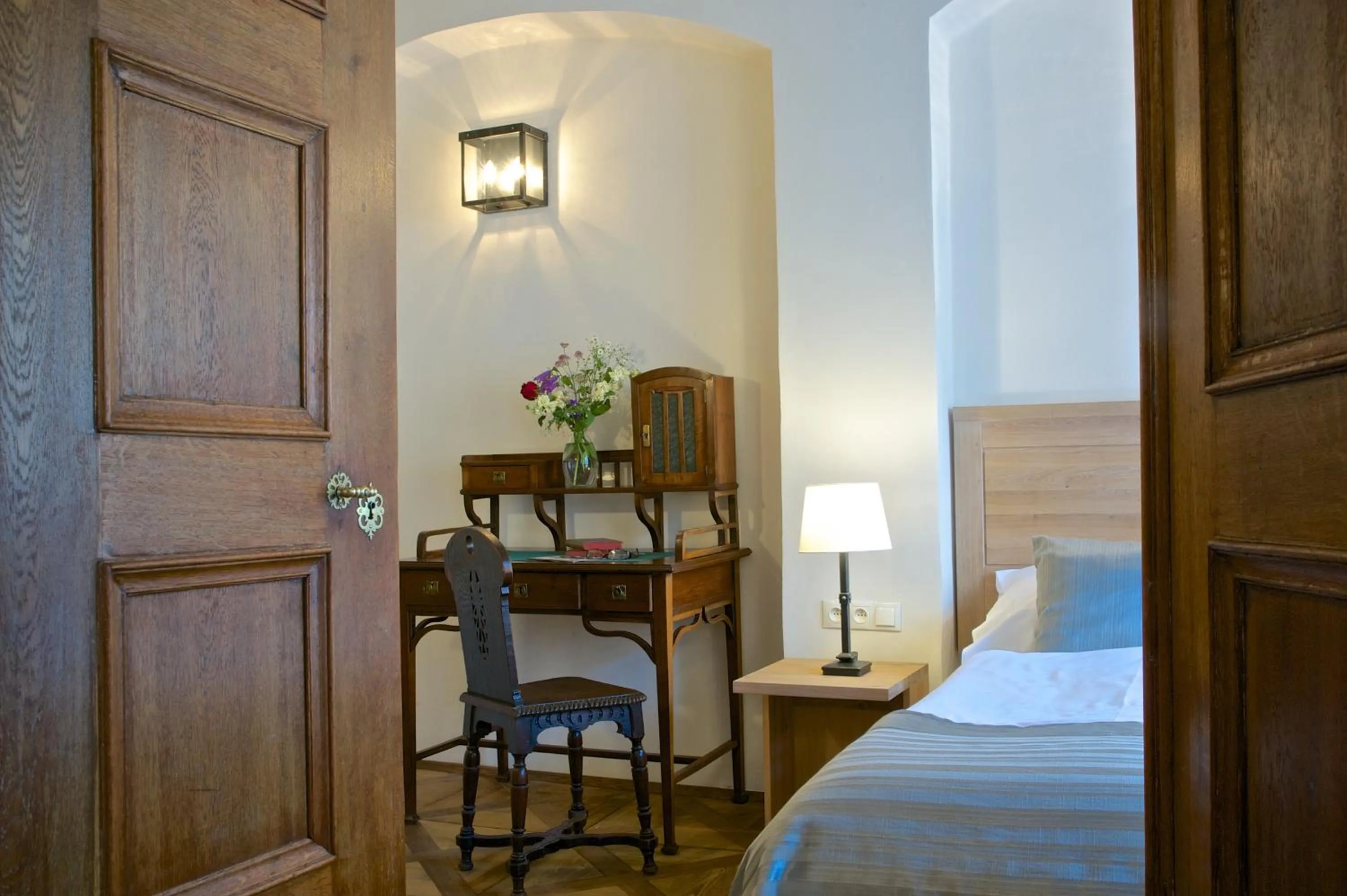 Bedroom, Bed in Residence U Mecenáše