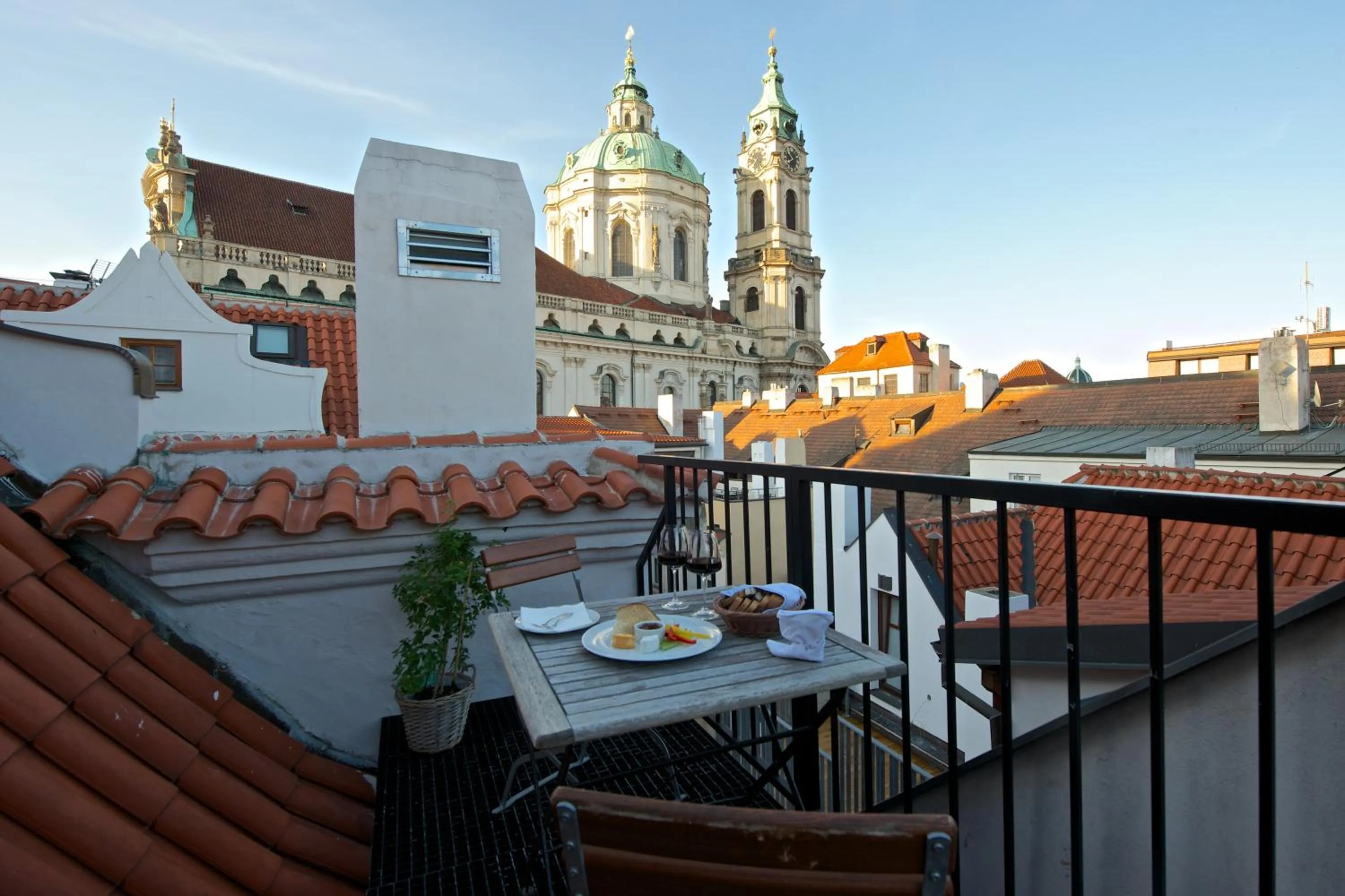 Balcony/Terrace in Residence U Mecenáše
