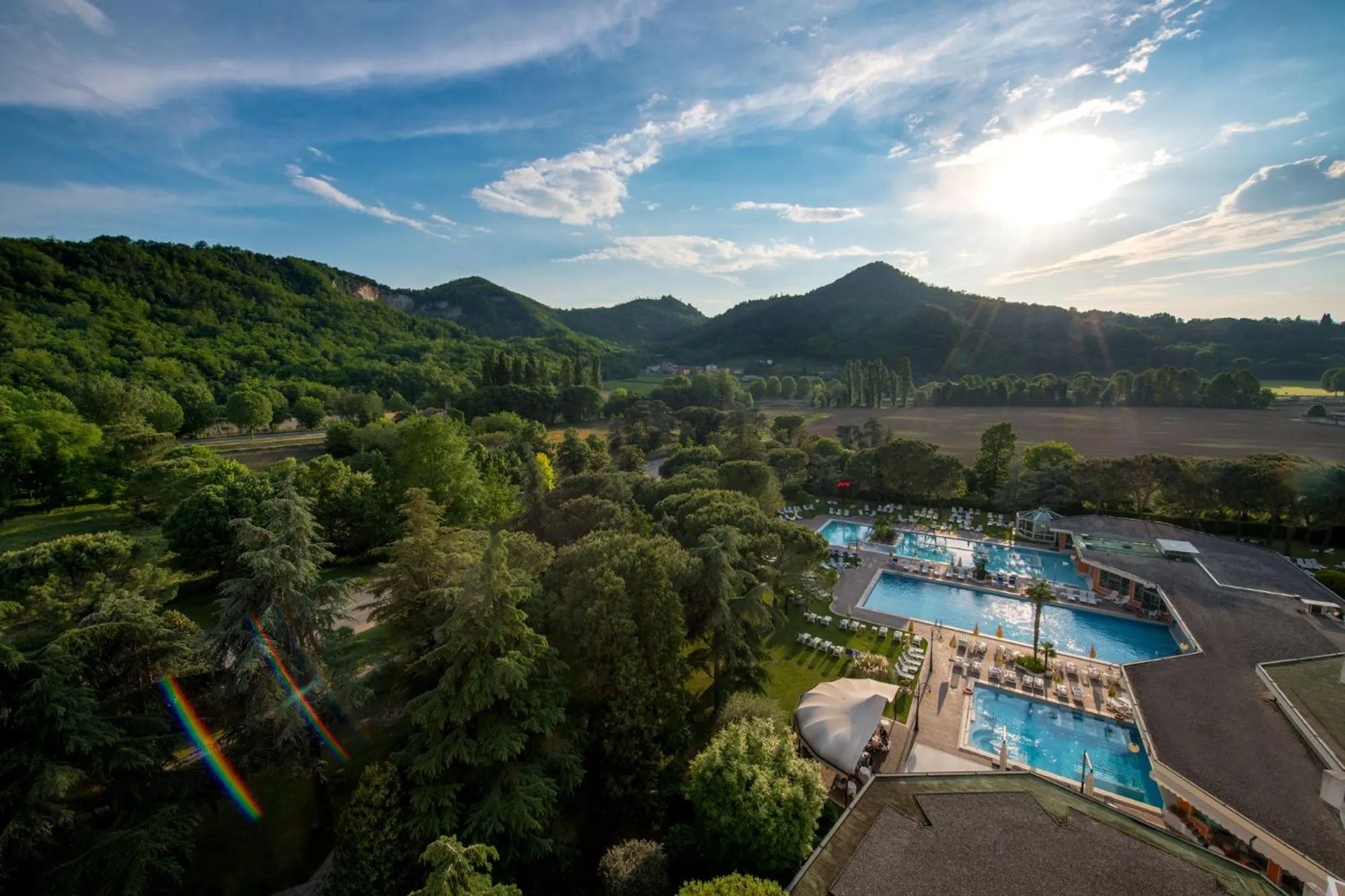 Natural landscape in Hotel Apollo Terme