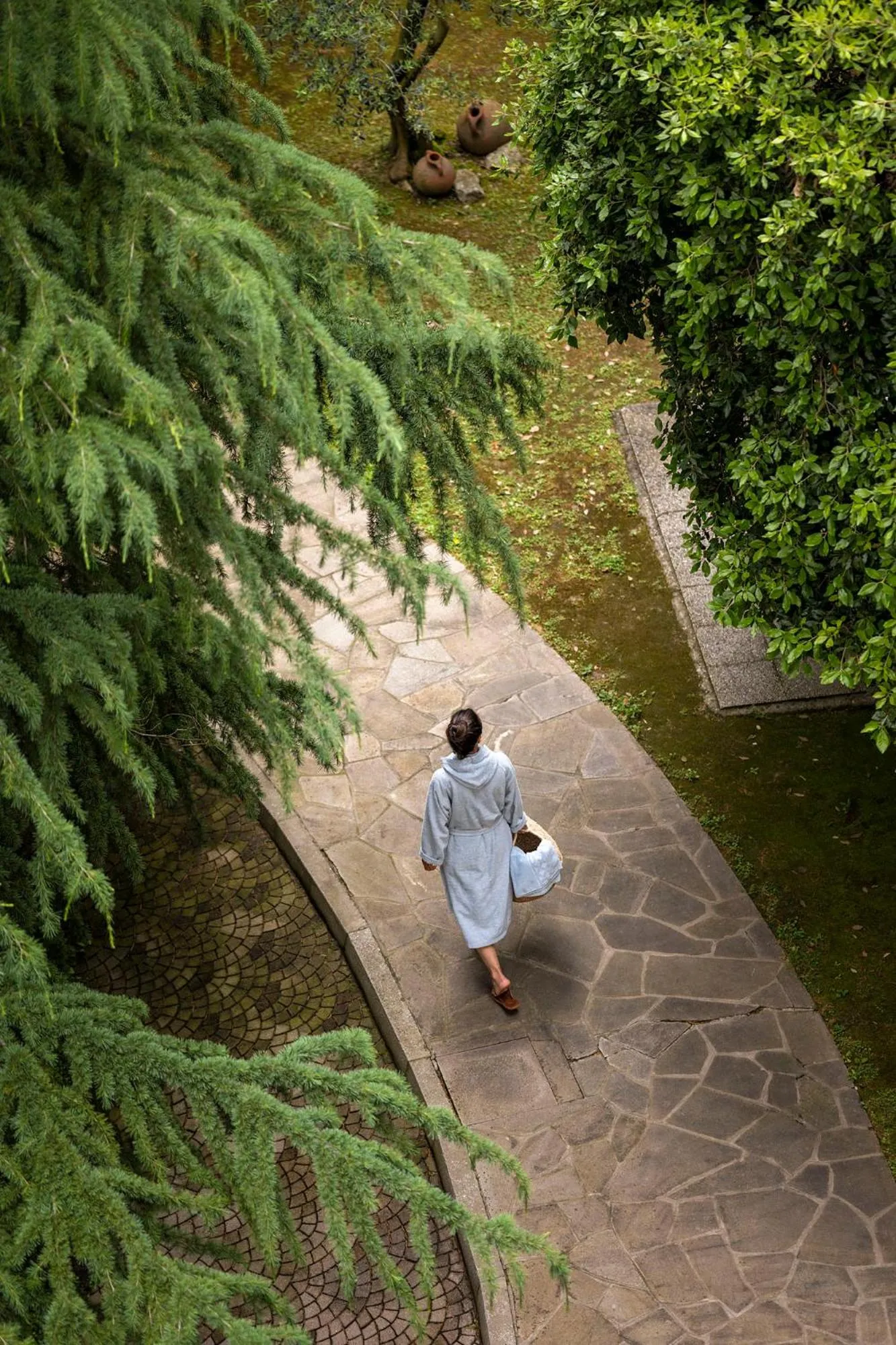Garden in Hotel Apollo Terme