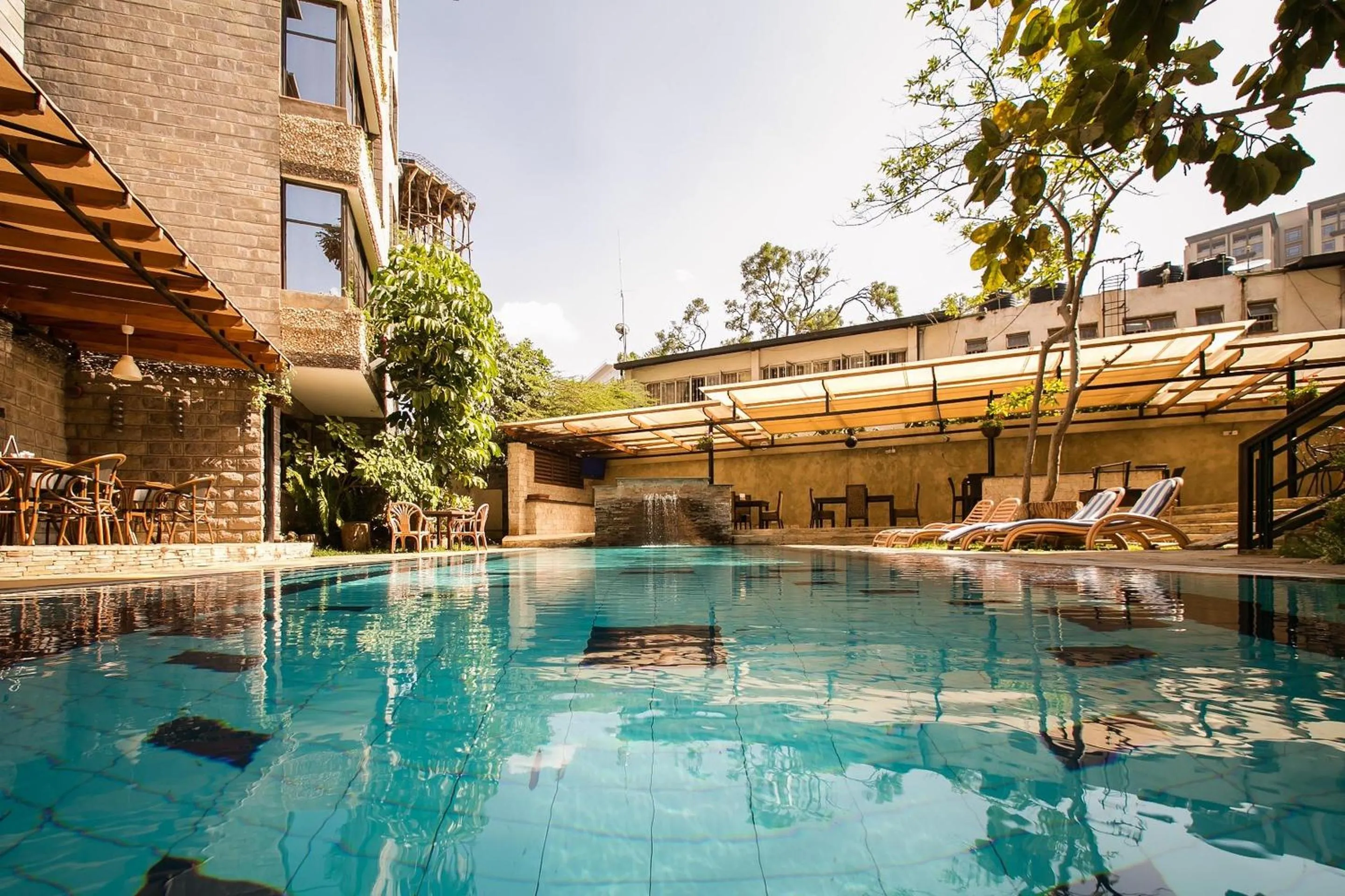 Swimming pool in Kates Apartments