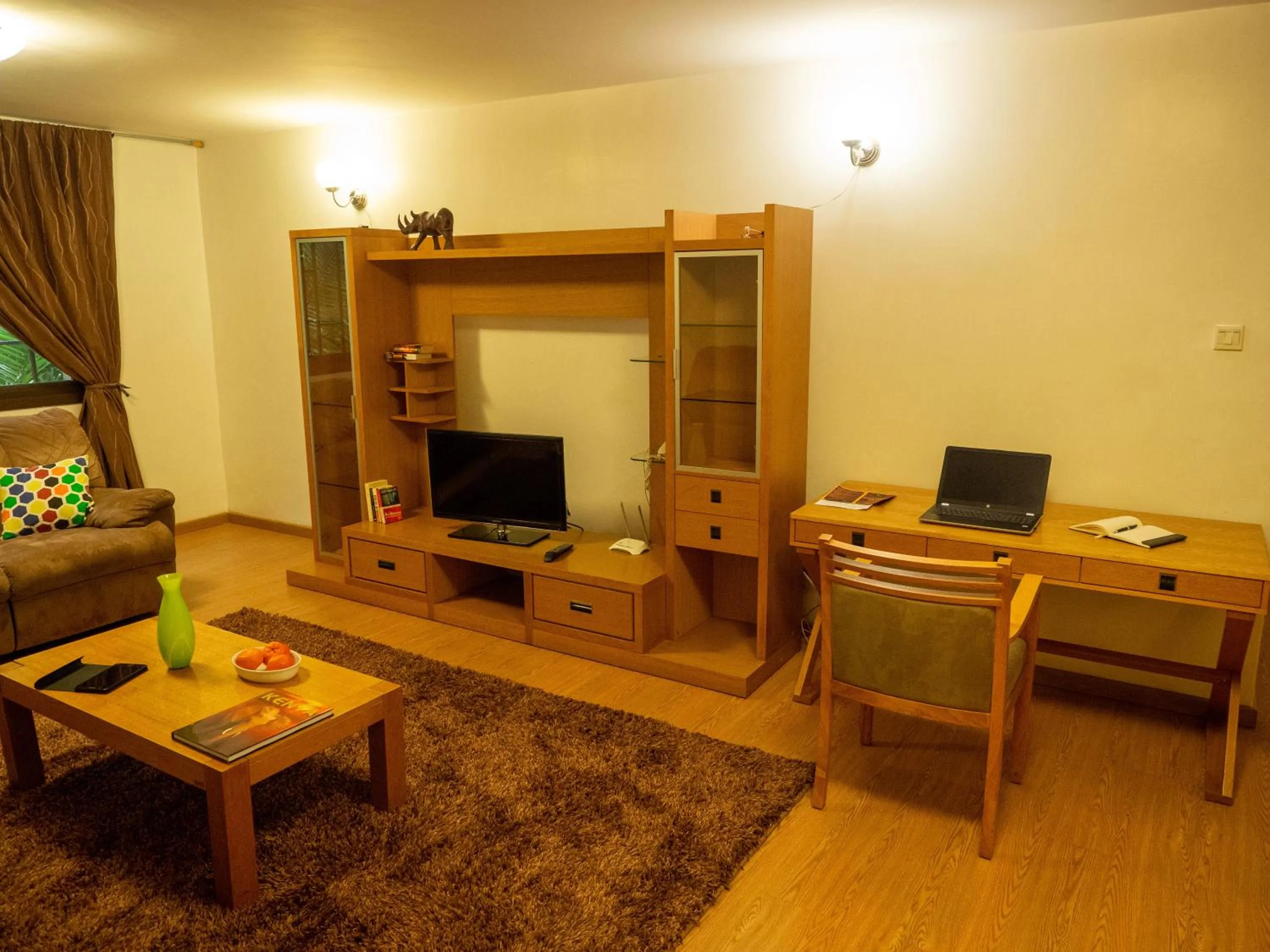 Living room in Kates Apartments