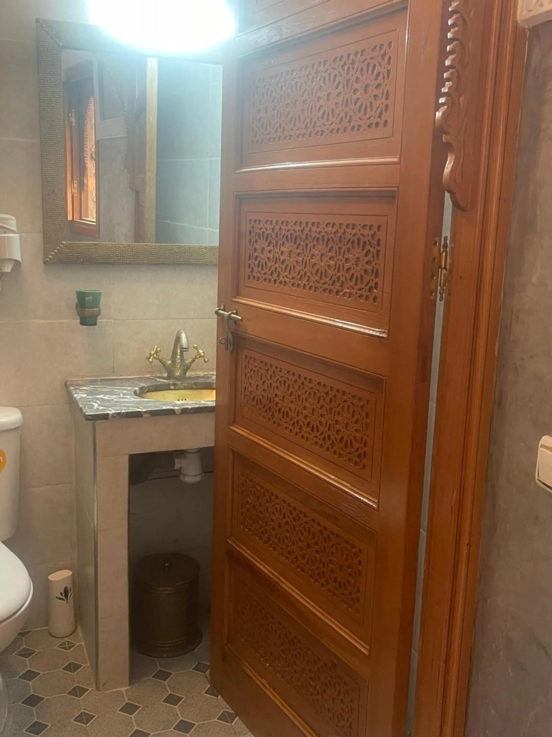 Bathroom in Riad Jenan Adam