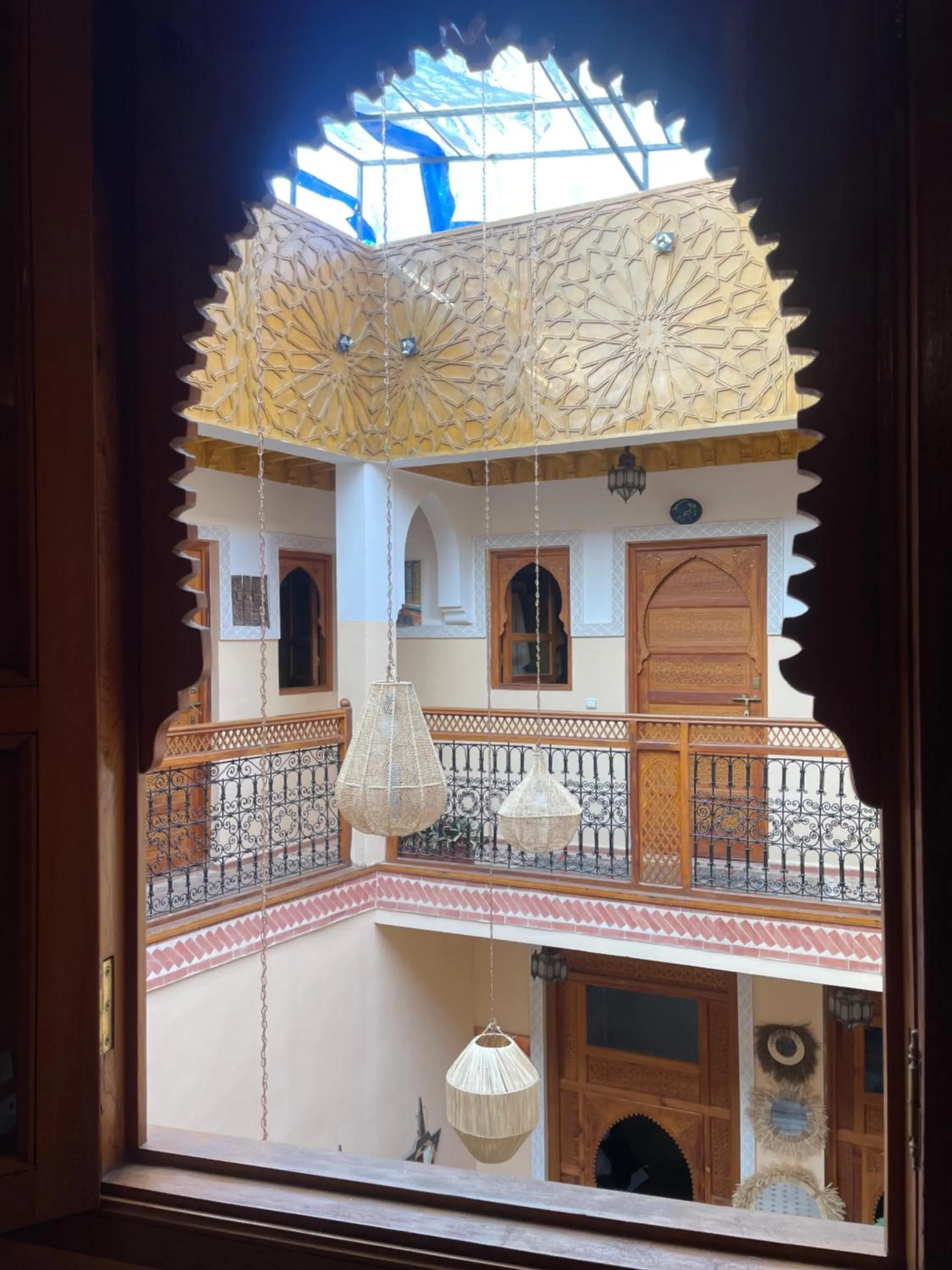 Patio in Riad Jenan Adam