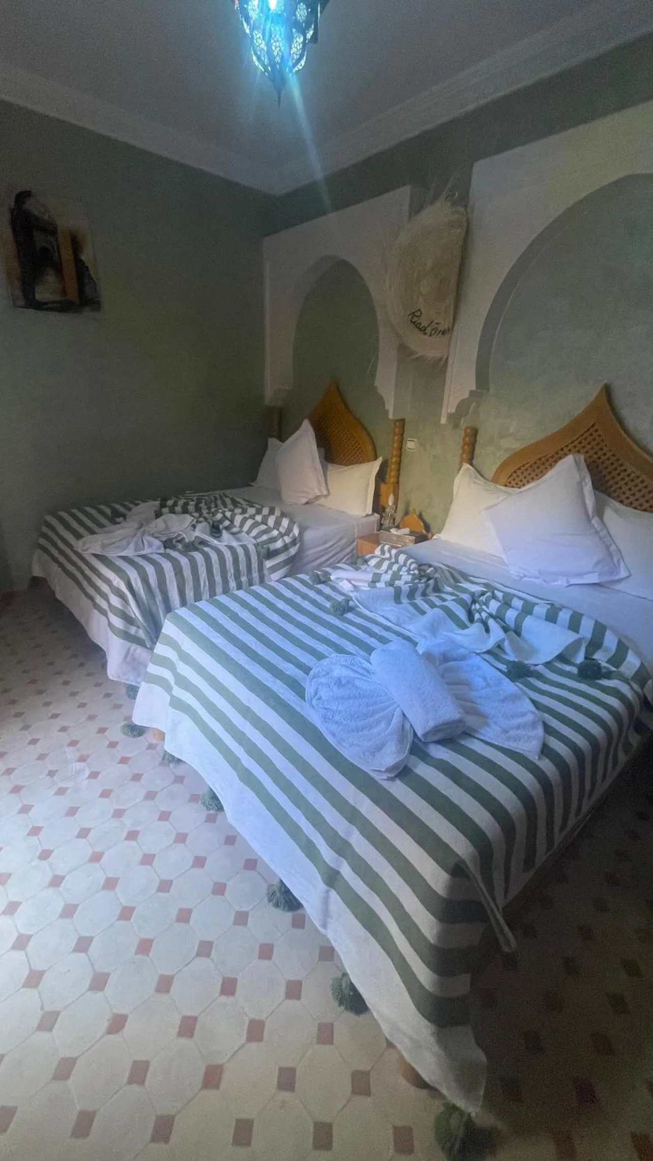 Photo of the whole room, Bed in Riad Jenan Adam