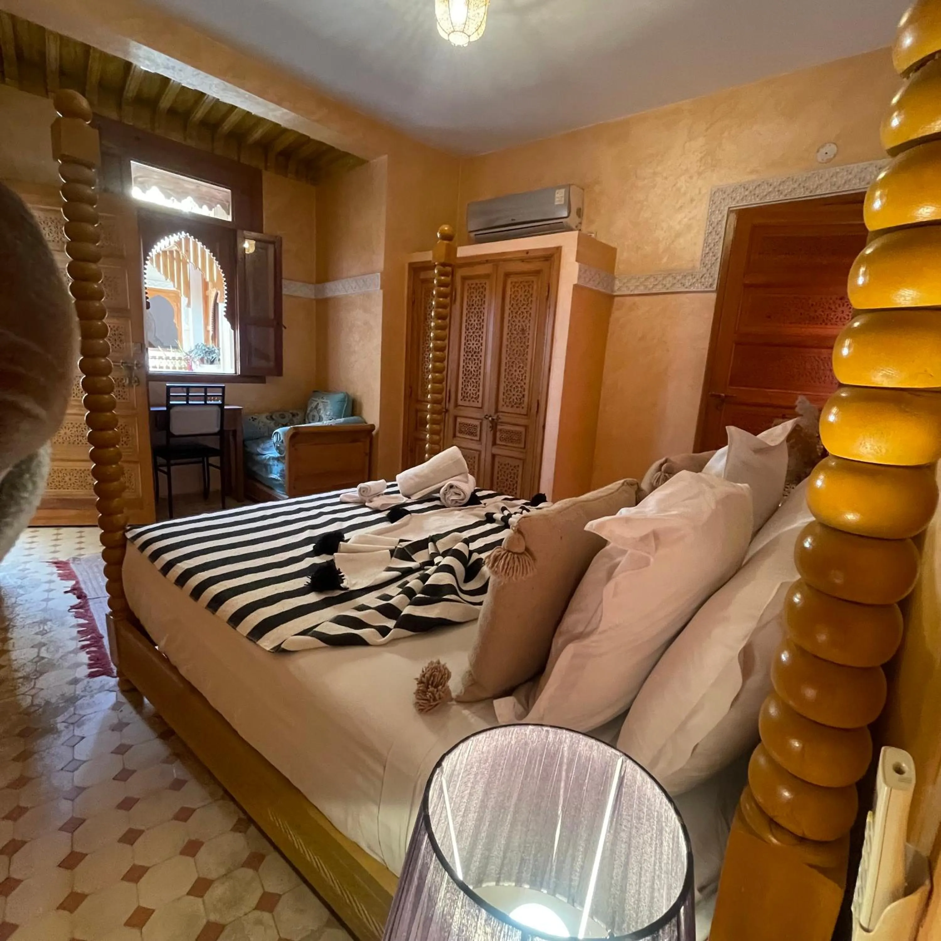Bedroom, Bed in Riad Jenan Adam