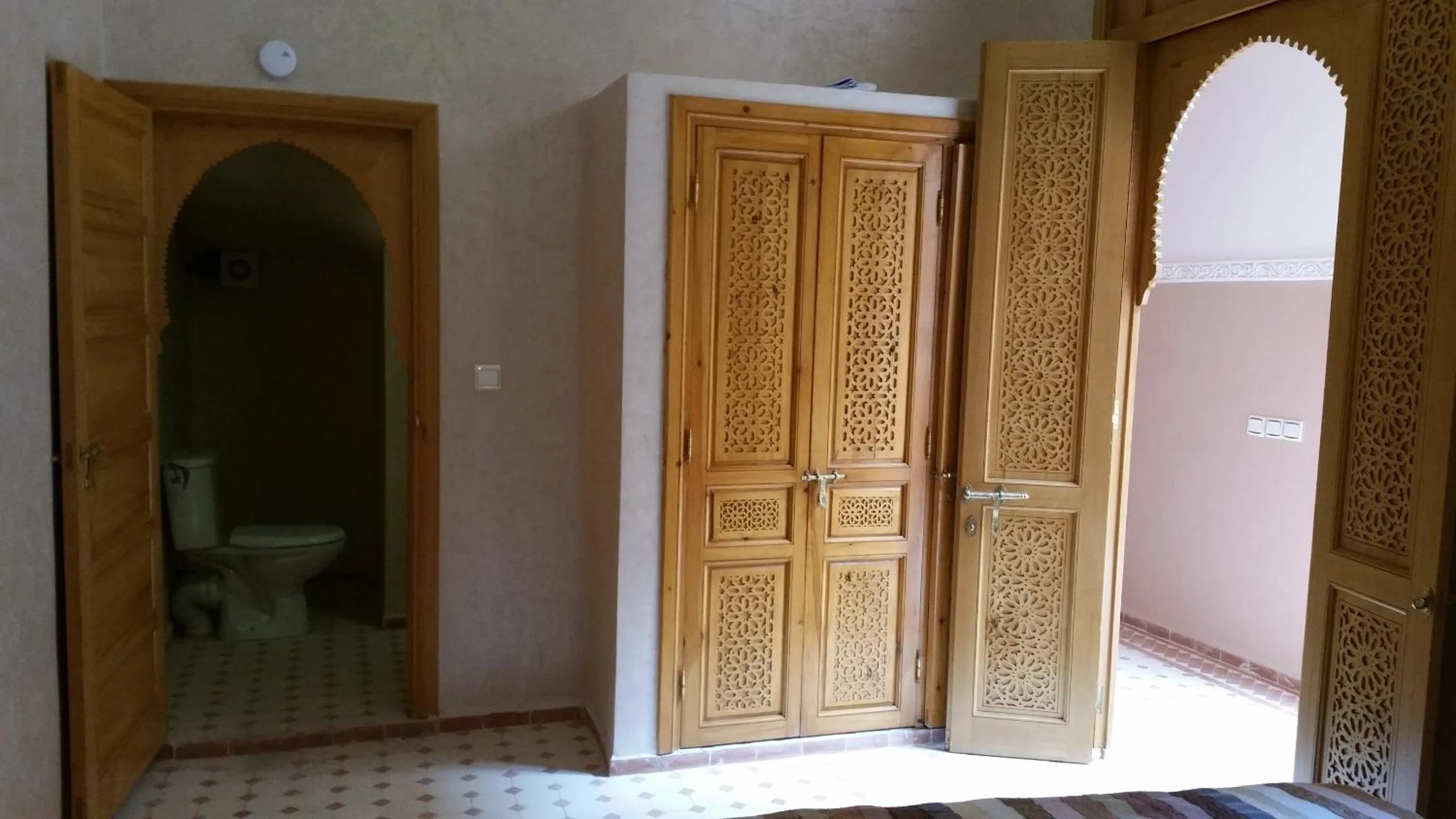 Decorative detail in Riad Jenan Adam